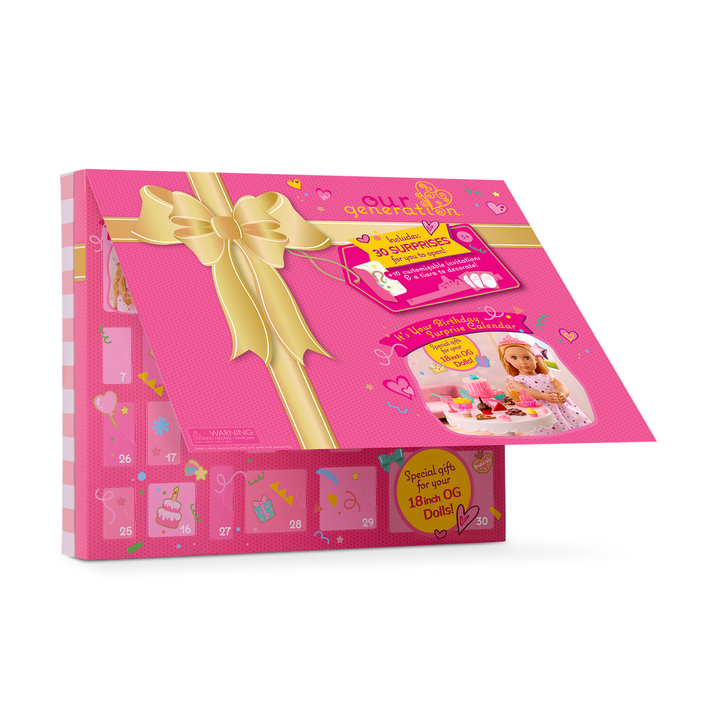 It's Your Birthday Surprise Calendar