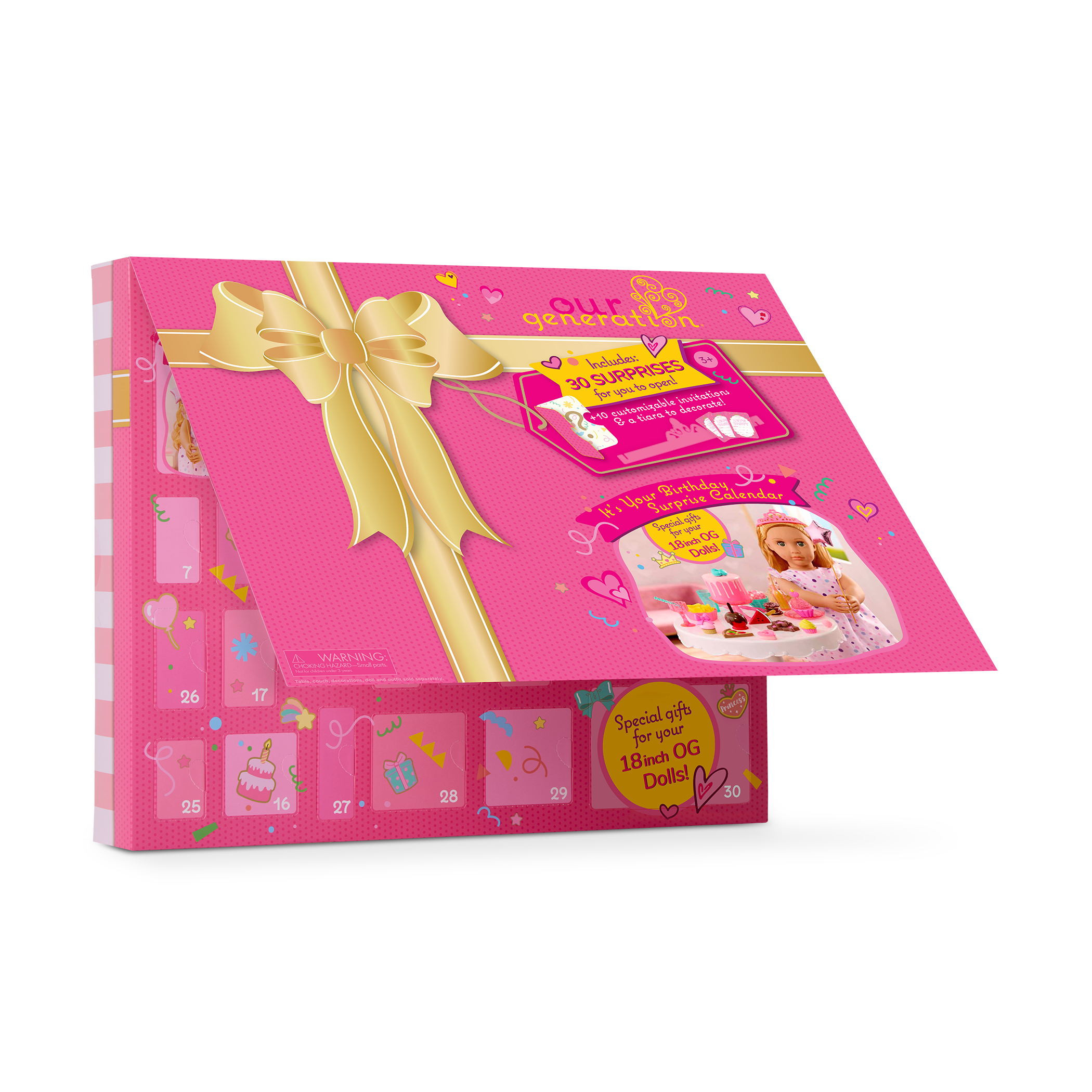 It's Your Birthday Surprise Calendar