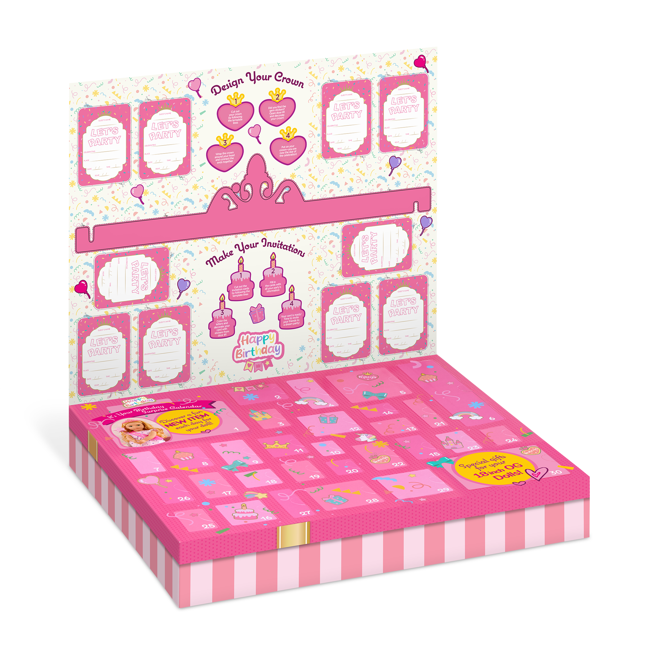 It's Your Birthday Surprise Calendar