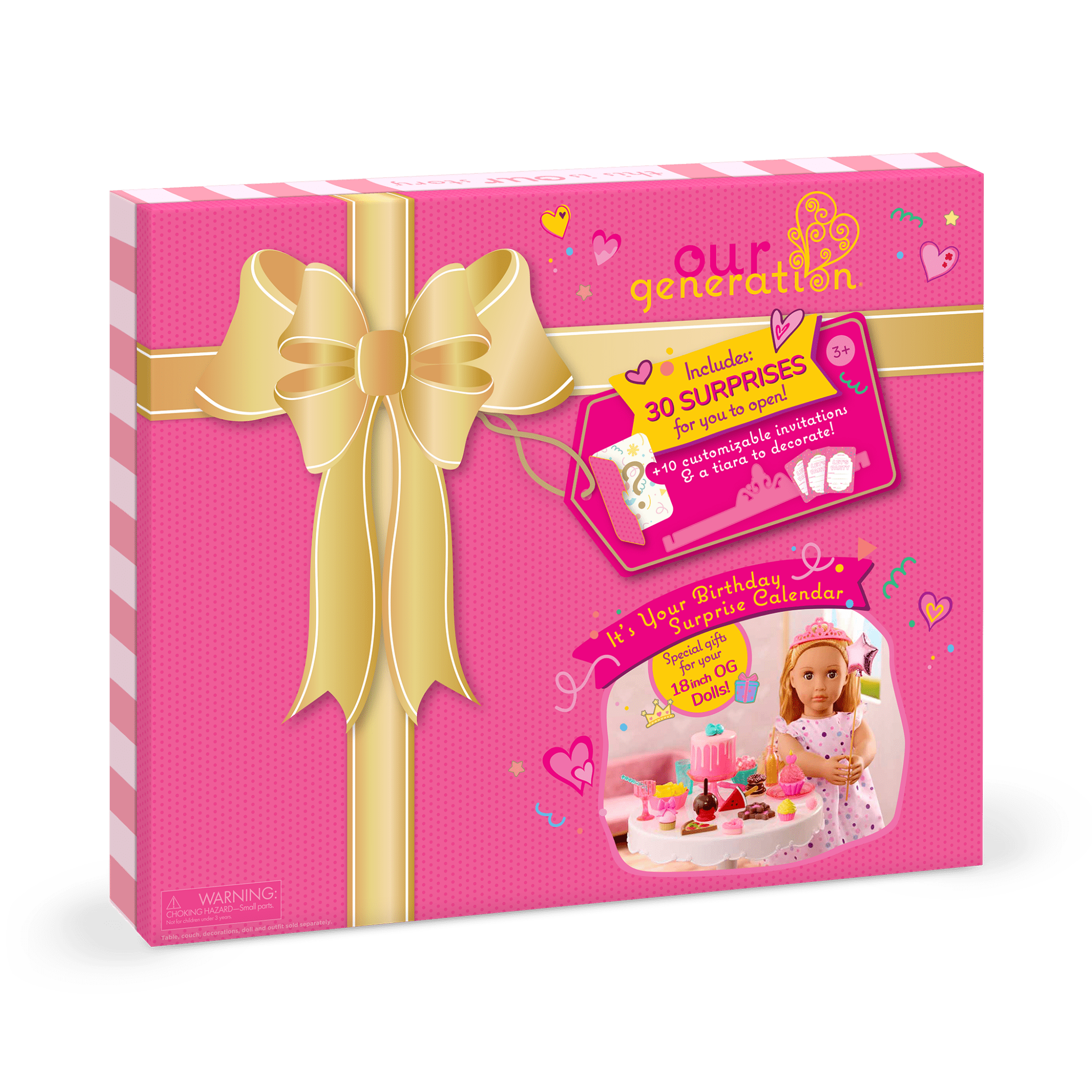 Birthday Surprise Calendar | Doll Accessories | Our Generation