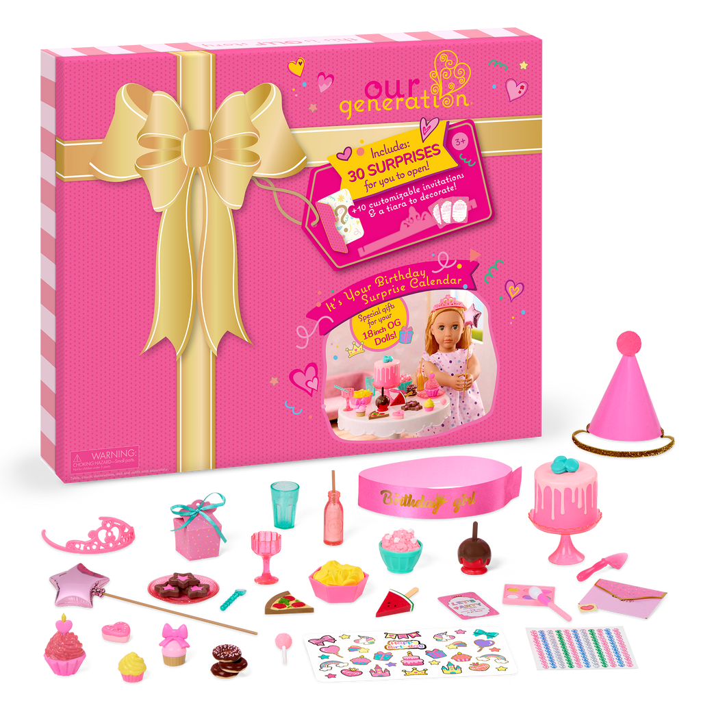 It's Your Birthday Surprise Calendar