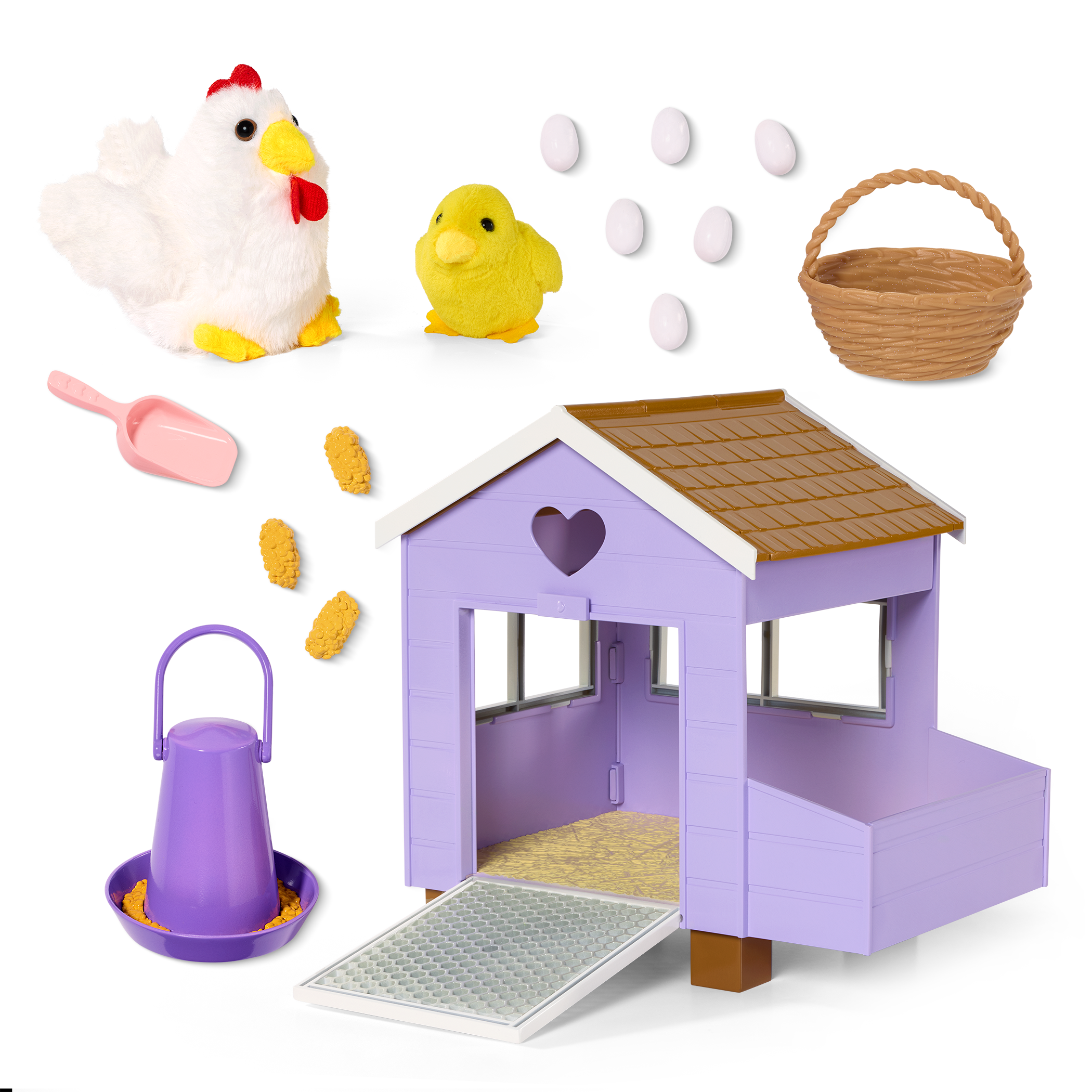 Our Generation Chicken Coop Playset for 18-inch Dolls