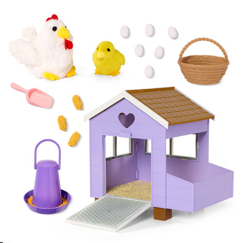Our Generation Chicken Coop Playset for 18-inch Dolls
