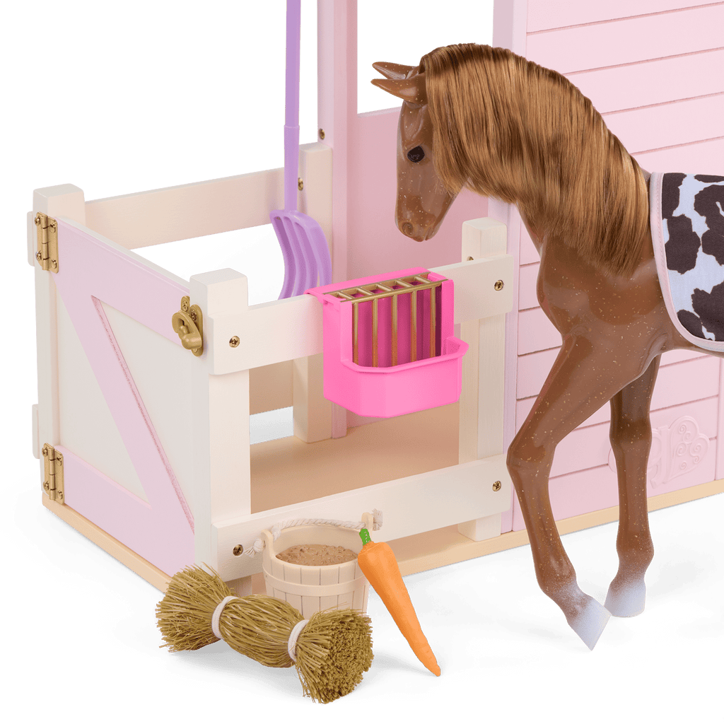 Our Generation Happy Hooves Barn Playset for 18-inch Dolls