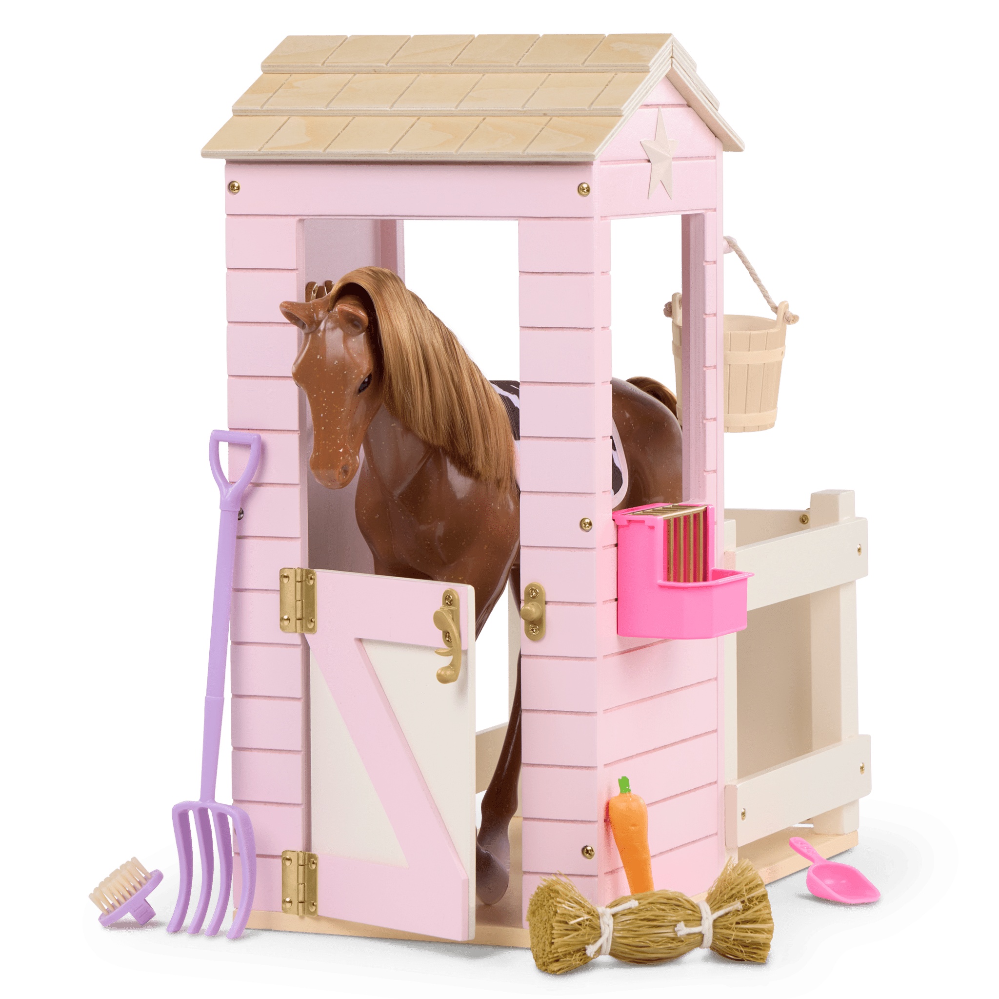 Our Generation Happy Hooves Barn Playset for 18-inch Dolls