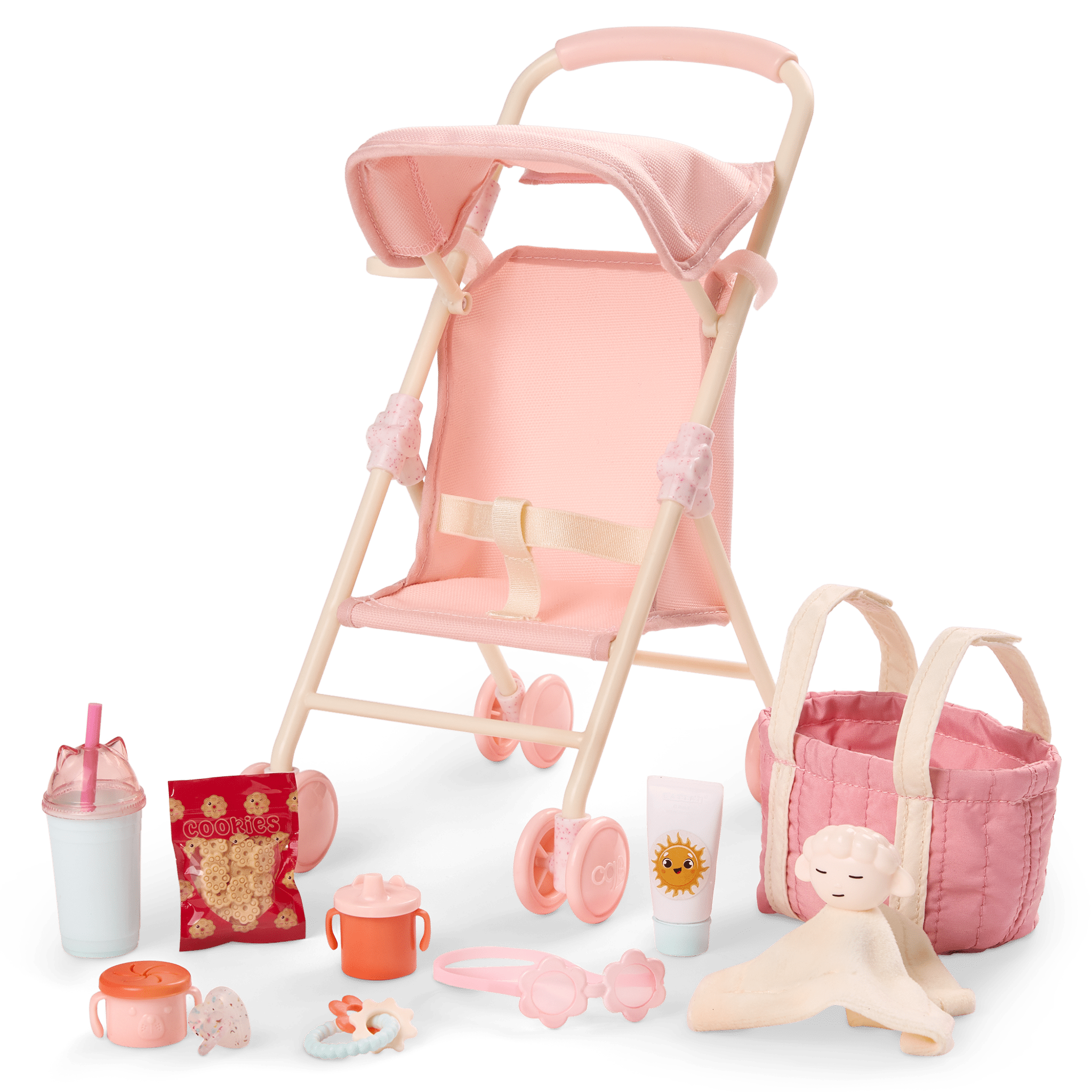 Our Generation Baby Izzy & Stroller Set