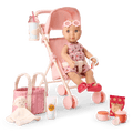 Our Generation Baby Izzy & Stroller Set