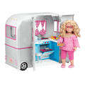 18-inch doll with RV food playset