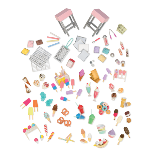 Our Generation Sweet Stop Ice Cream Truck for 18-inch Dolls - Award Winning!