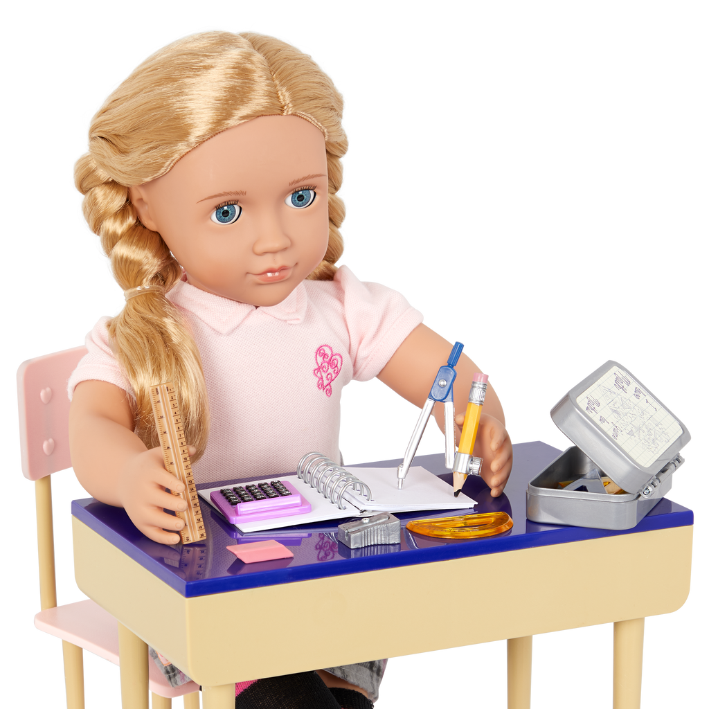 Our Generation Math Whiz School Geometry Set for 18-inch Dolls