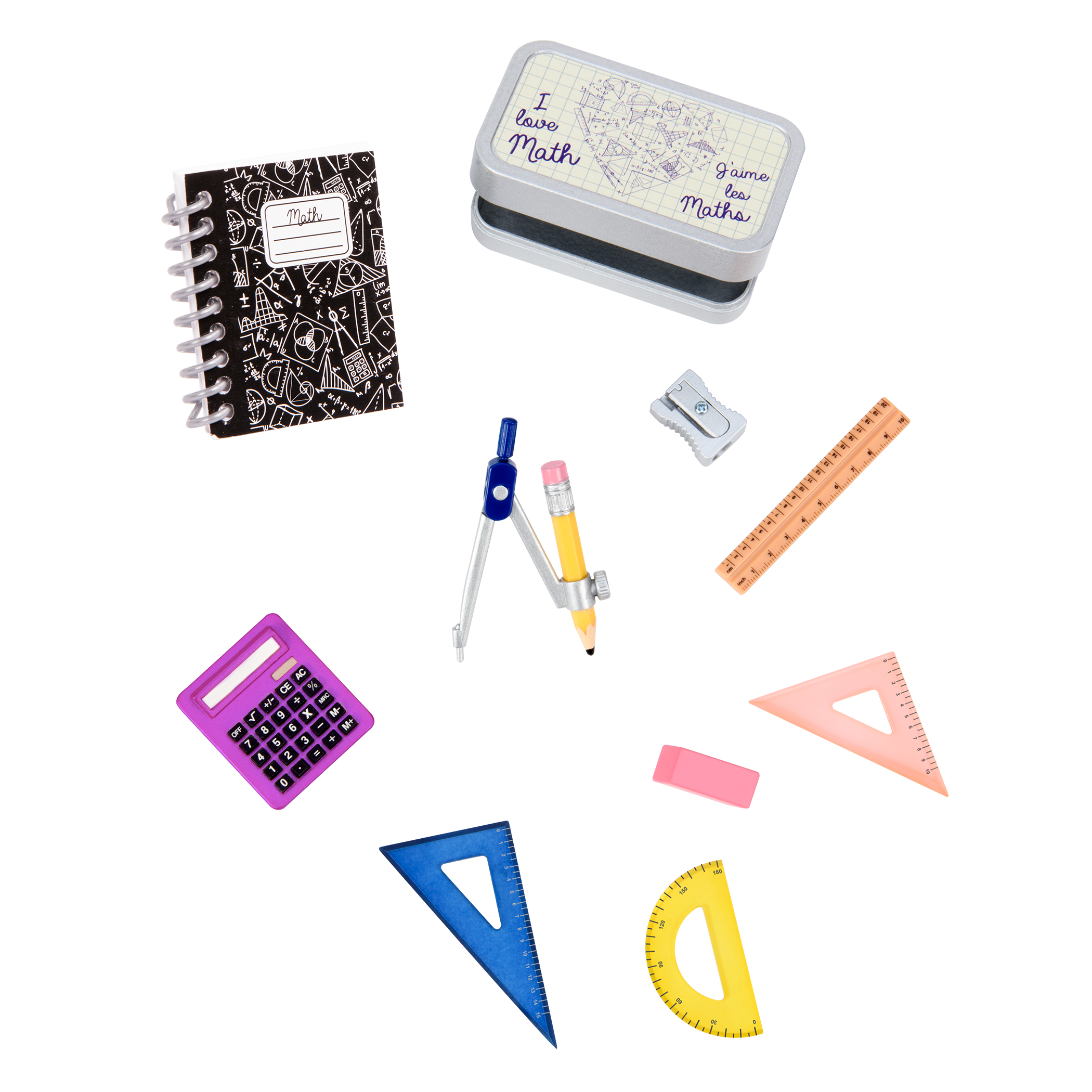 Our Generation Math Whiz School Geometry Set for 18-inch Dolls