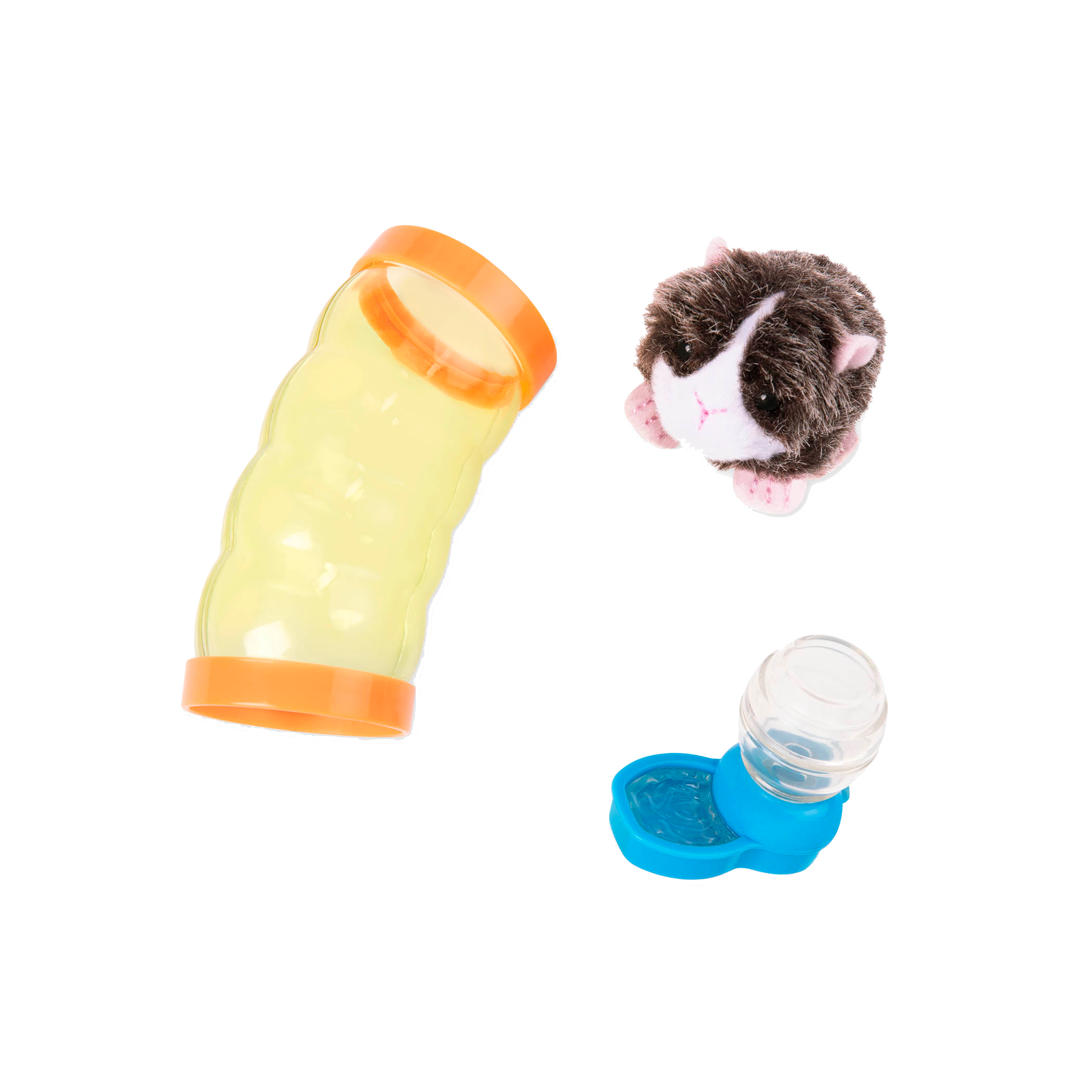 Guinea pig plushie playset