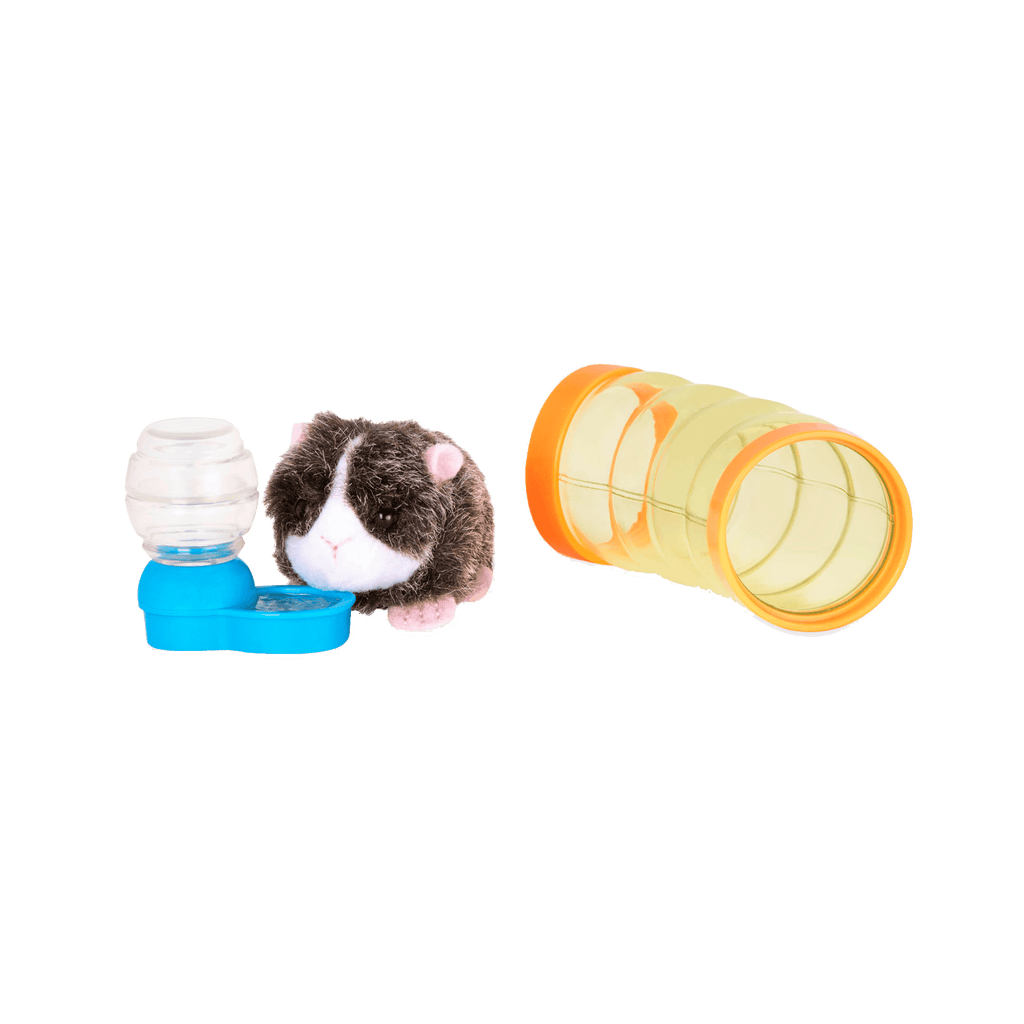Guinea pig plushie playset