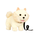 6-inch Posable Pomeranian Pup for 18-inch Dolls