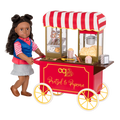 Our Generation Poppin' Plenty Snack Cart for 18-inch Dolls