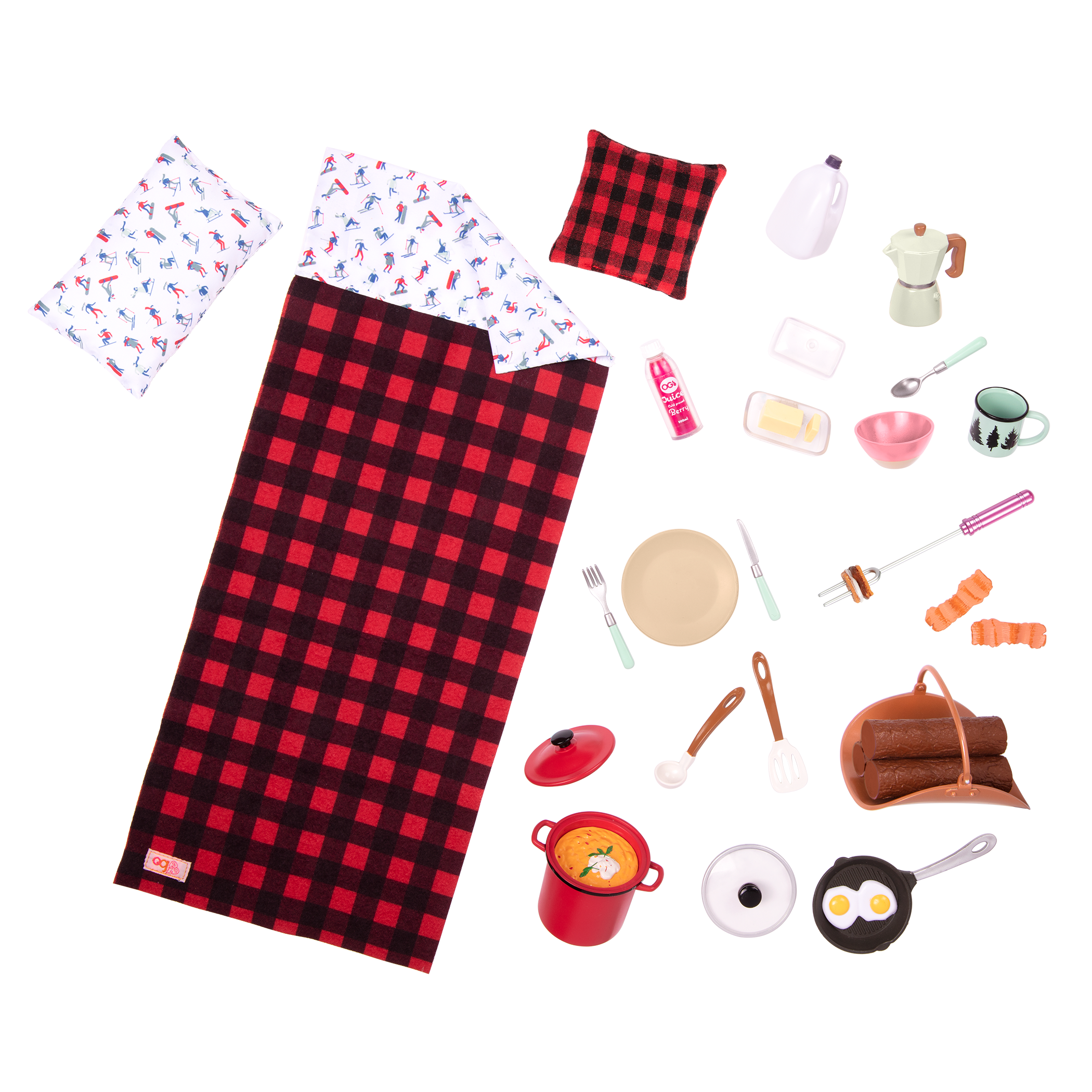 Winter cabin playset