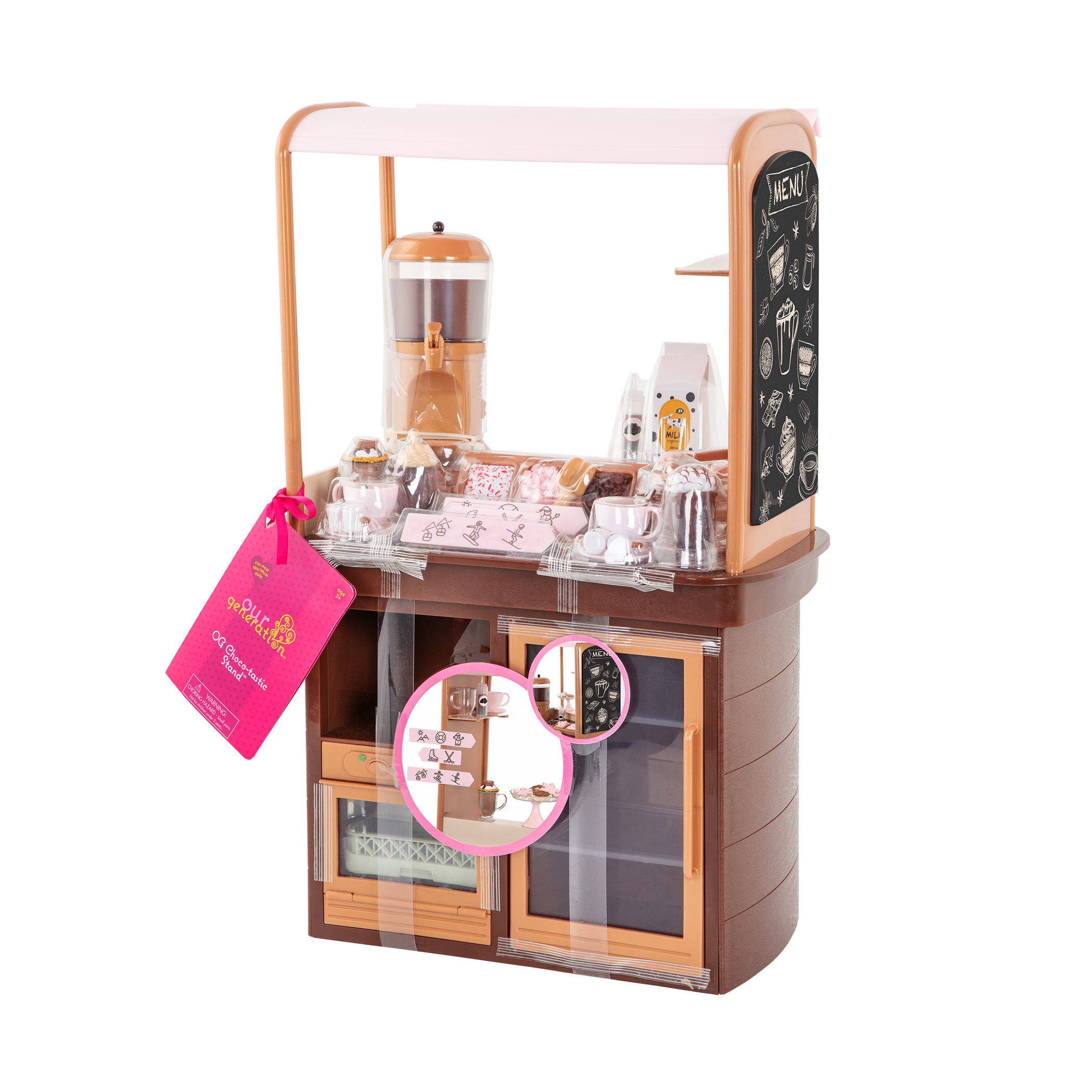 Hot chocolate stand playset