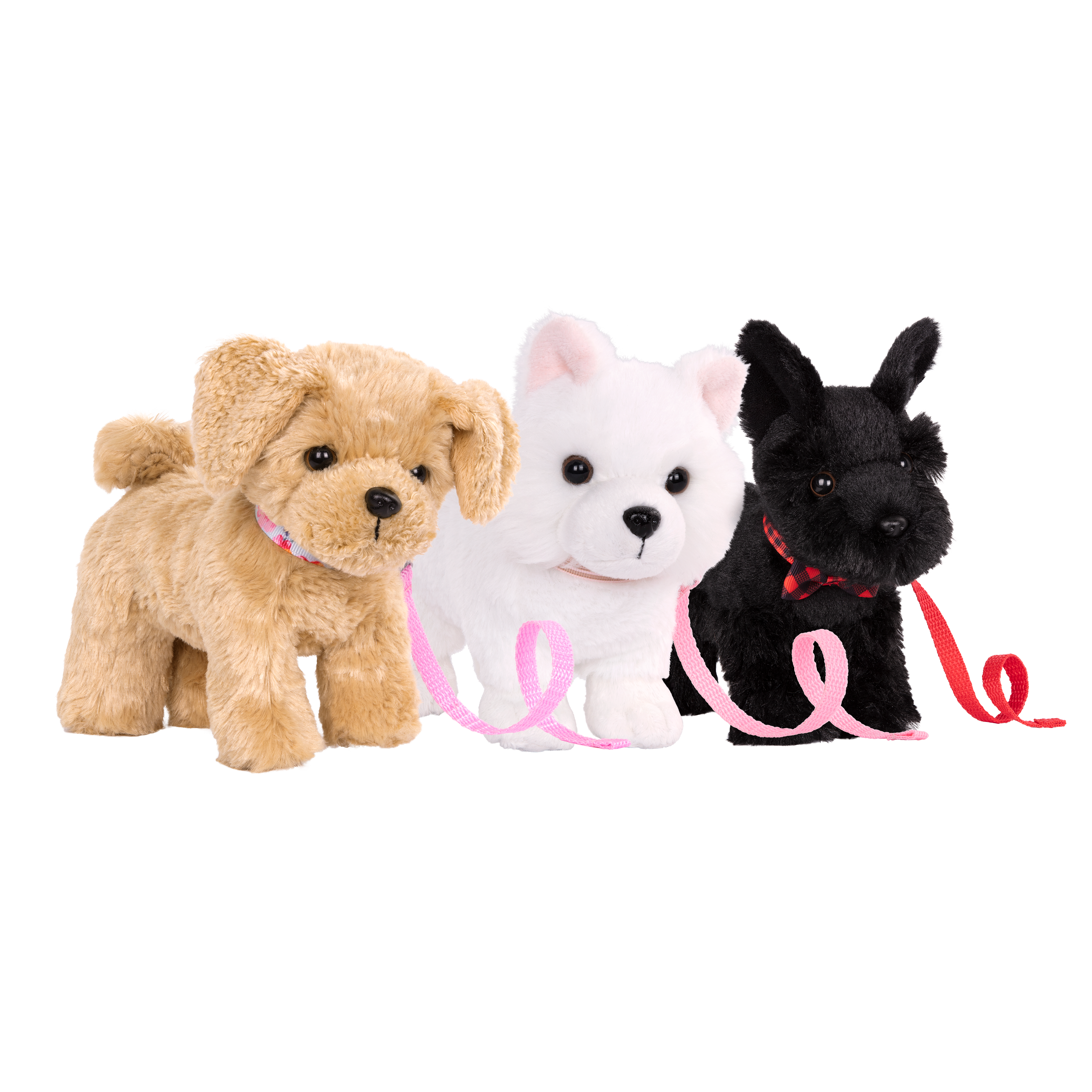 6-inch Posable Golden Poodle Pup for 18-inch Dolls