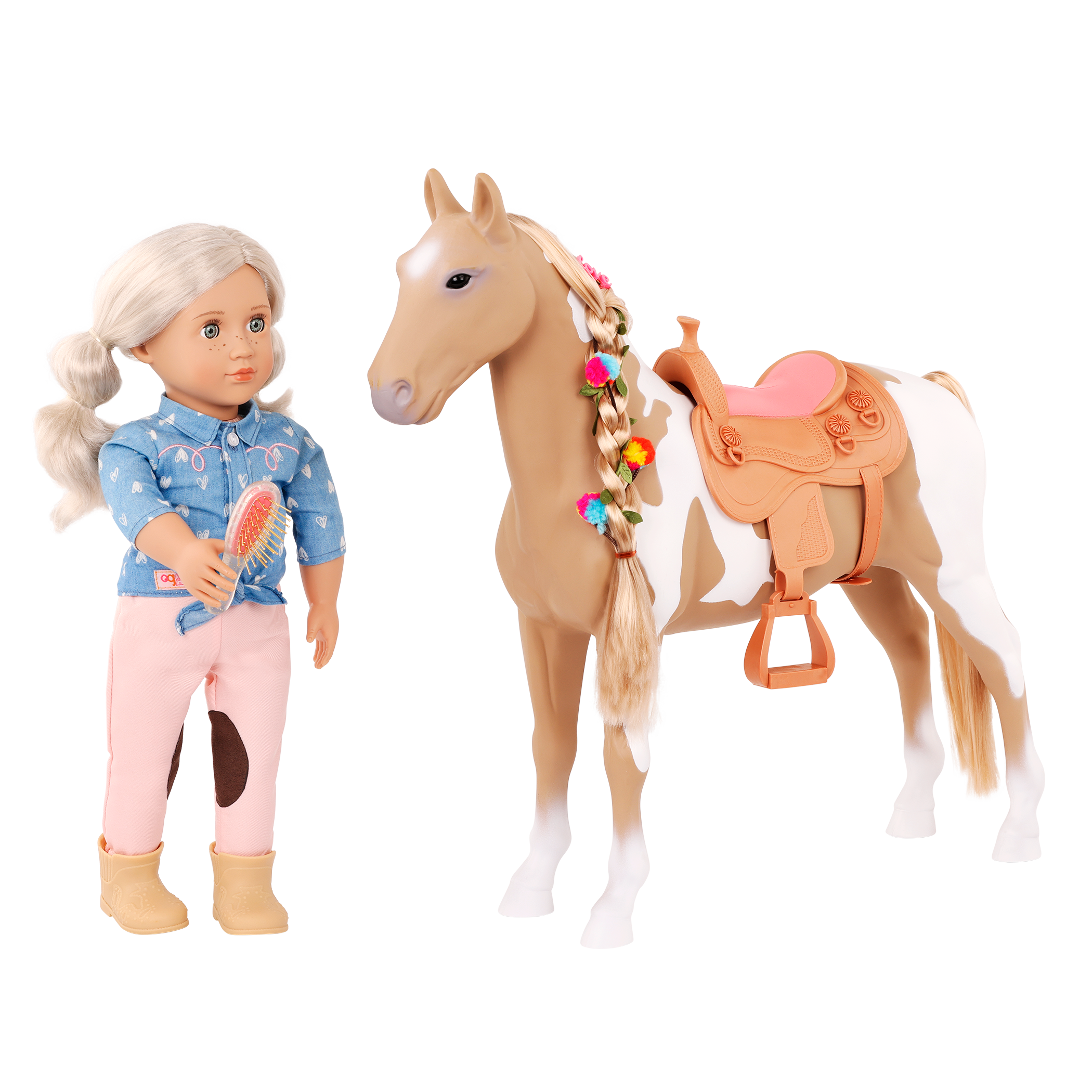 Our Generation Palomino Hair Play Horse for 18-inch Dolls