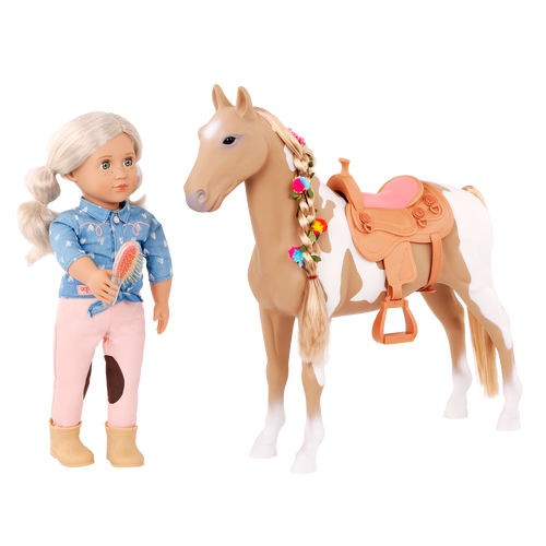 Our Generation Palomino Hair Play Horse for 18-inch Dolls