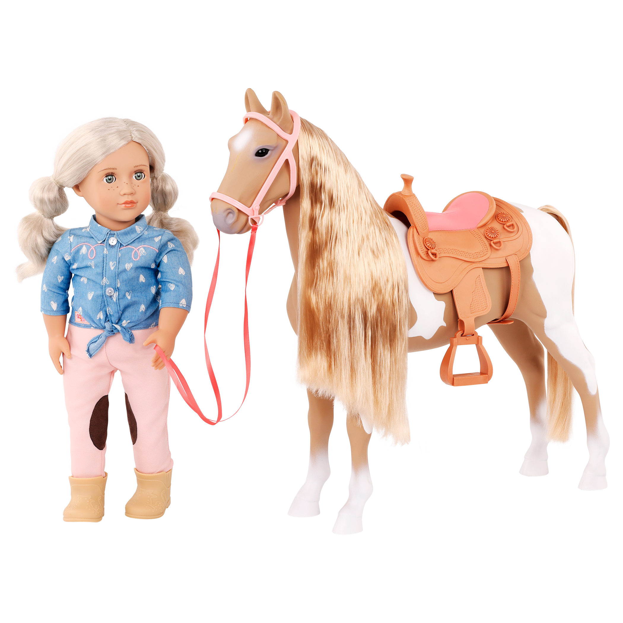 Our Generation Palomino Hair Play Horse for 18-inch Dolls