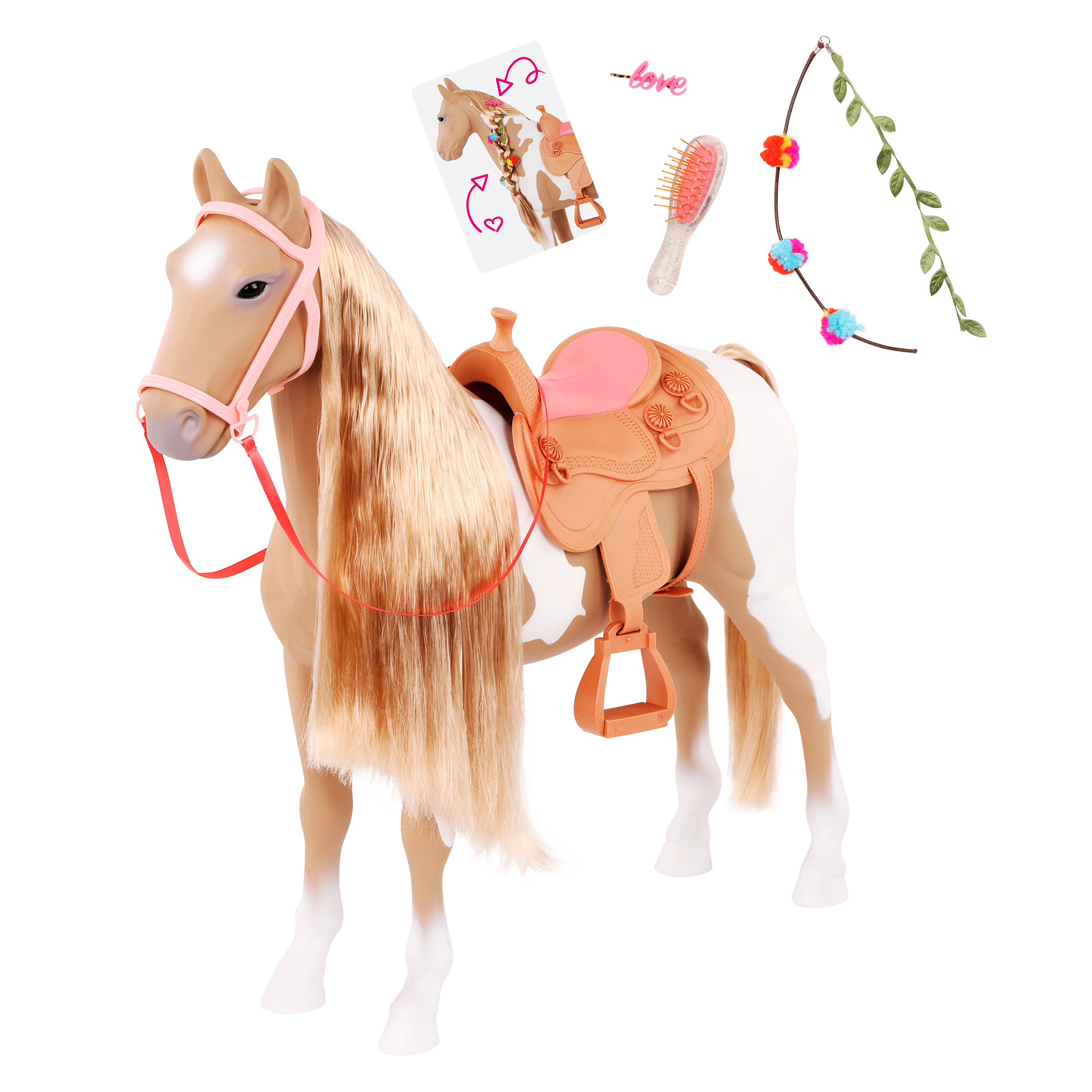 Our Generation Palomino Hair Play Horse for 18-inch Dolls
