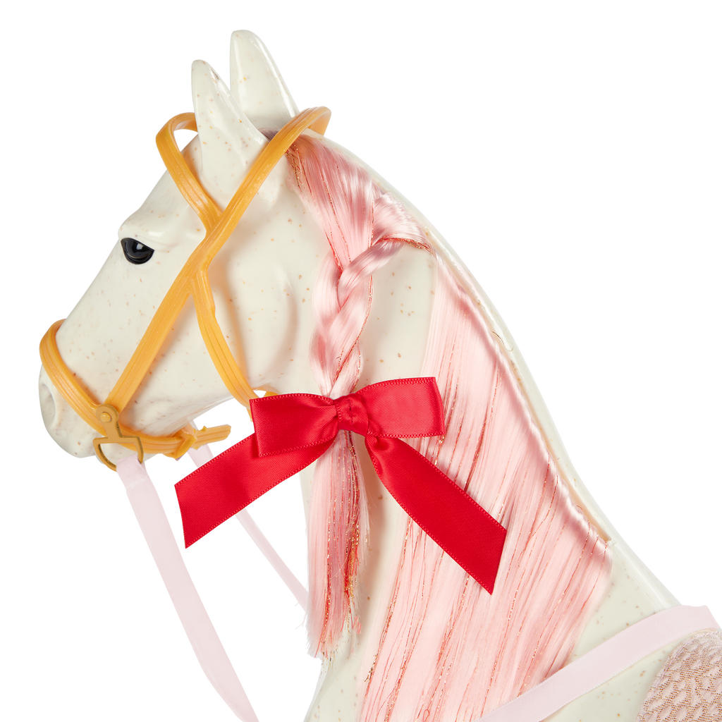Our Generation 20-inch Holiday Horse Toy Glisten