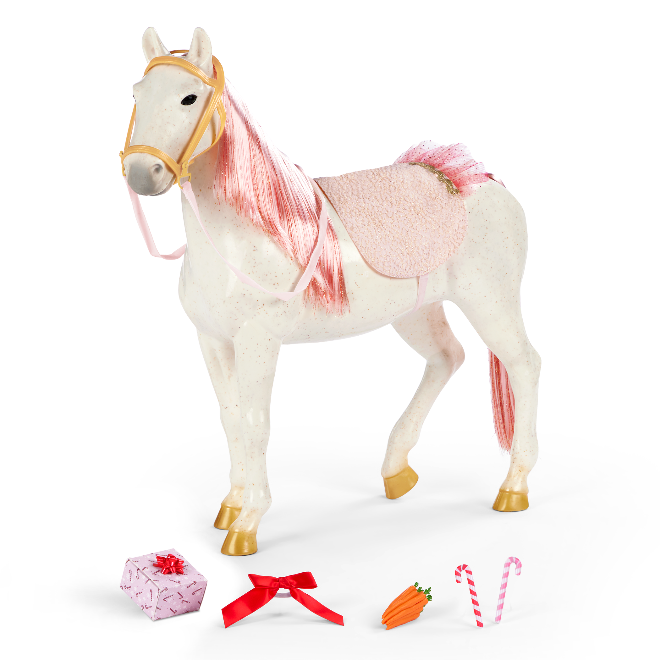 Our Generation 20-inch Holiday Horse Toy Glisten