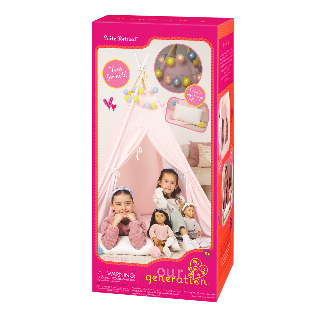 Our Generation Suite Retreat Tent with pillow