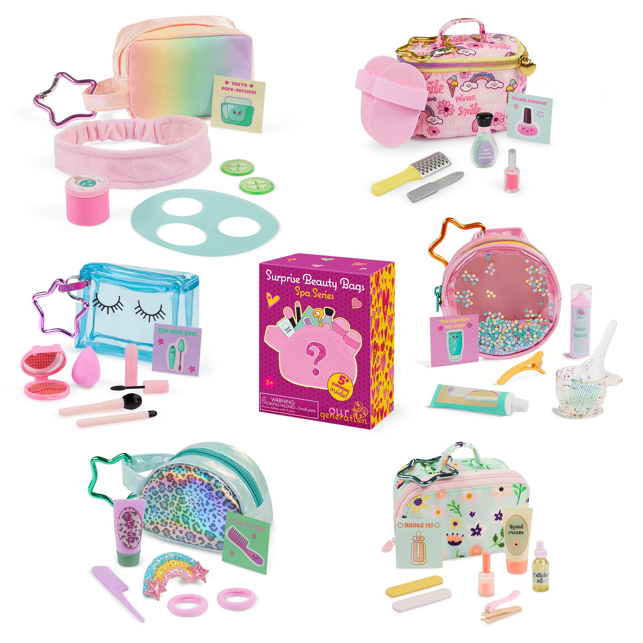 Surprise Beauty Bags - Spa Series