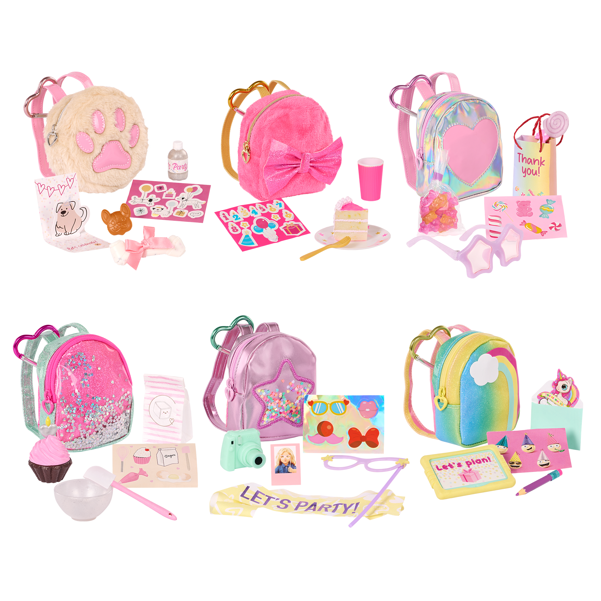 Our Generation Surprise Backpacks for 18-inch Dolls