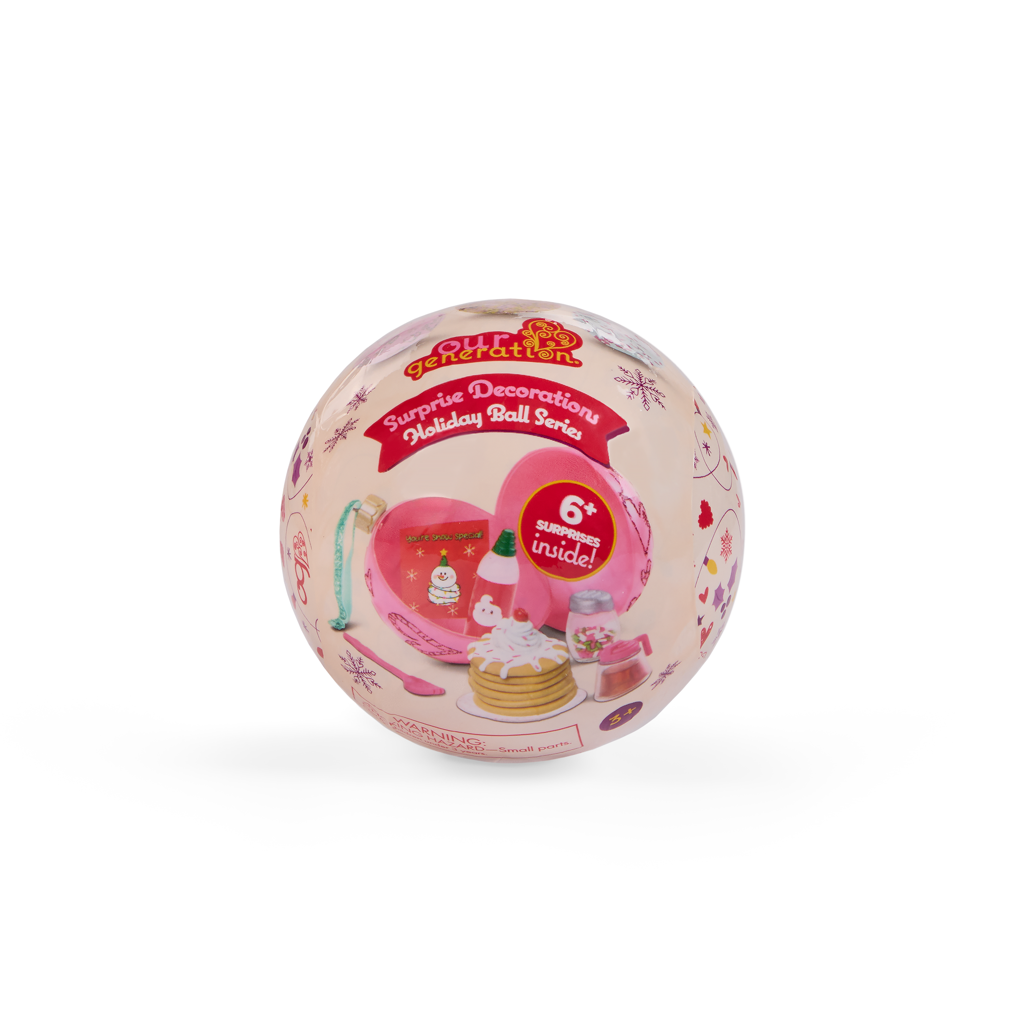 Our Generation Surprise Decorations Holiday Ball Series for 18-inch Dolls