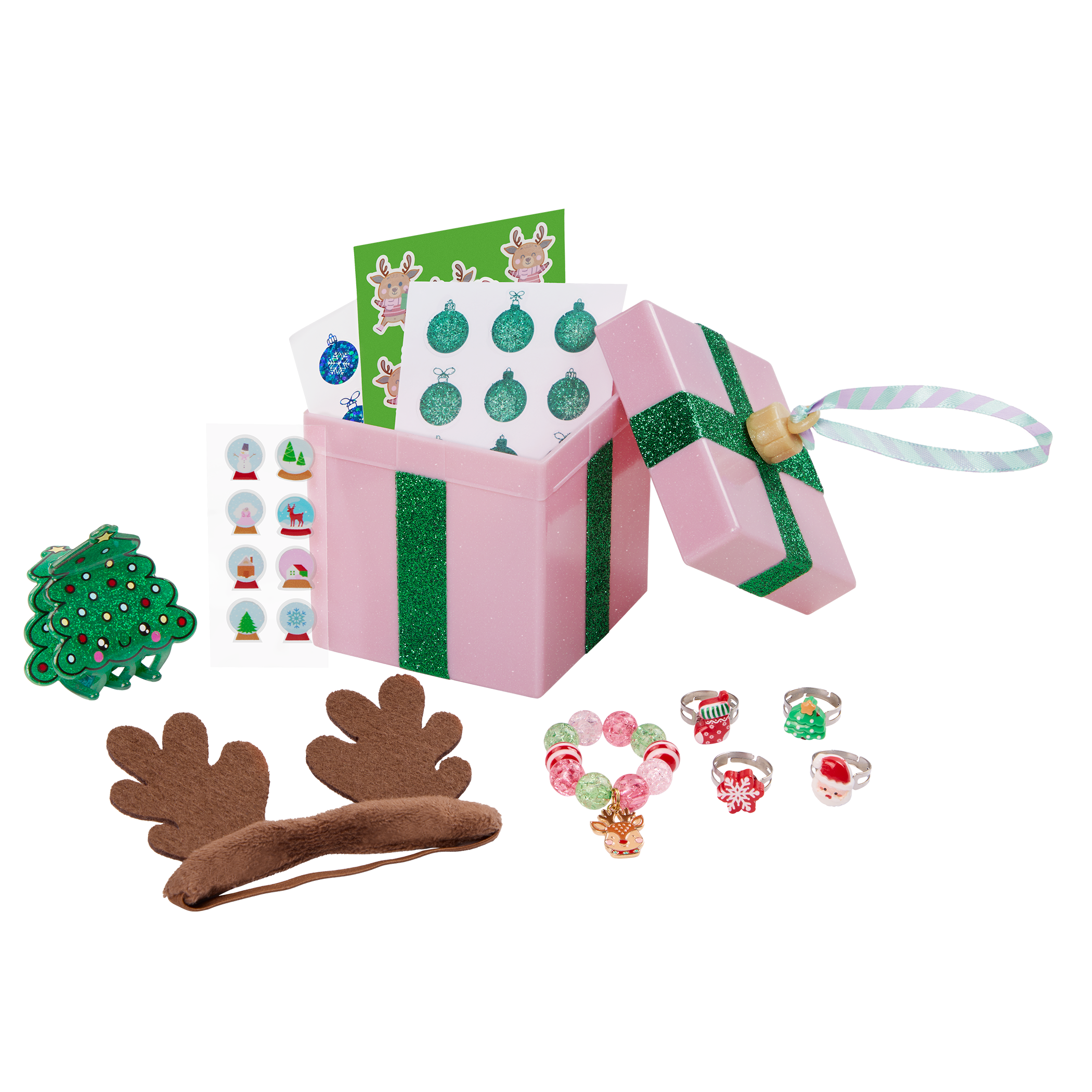 Our Generation Surprise Decorations Holiday Gift Box Series for 18-inch Dolls