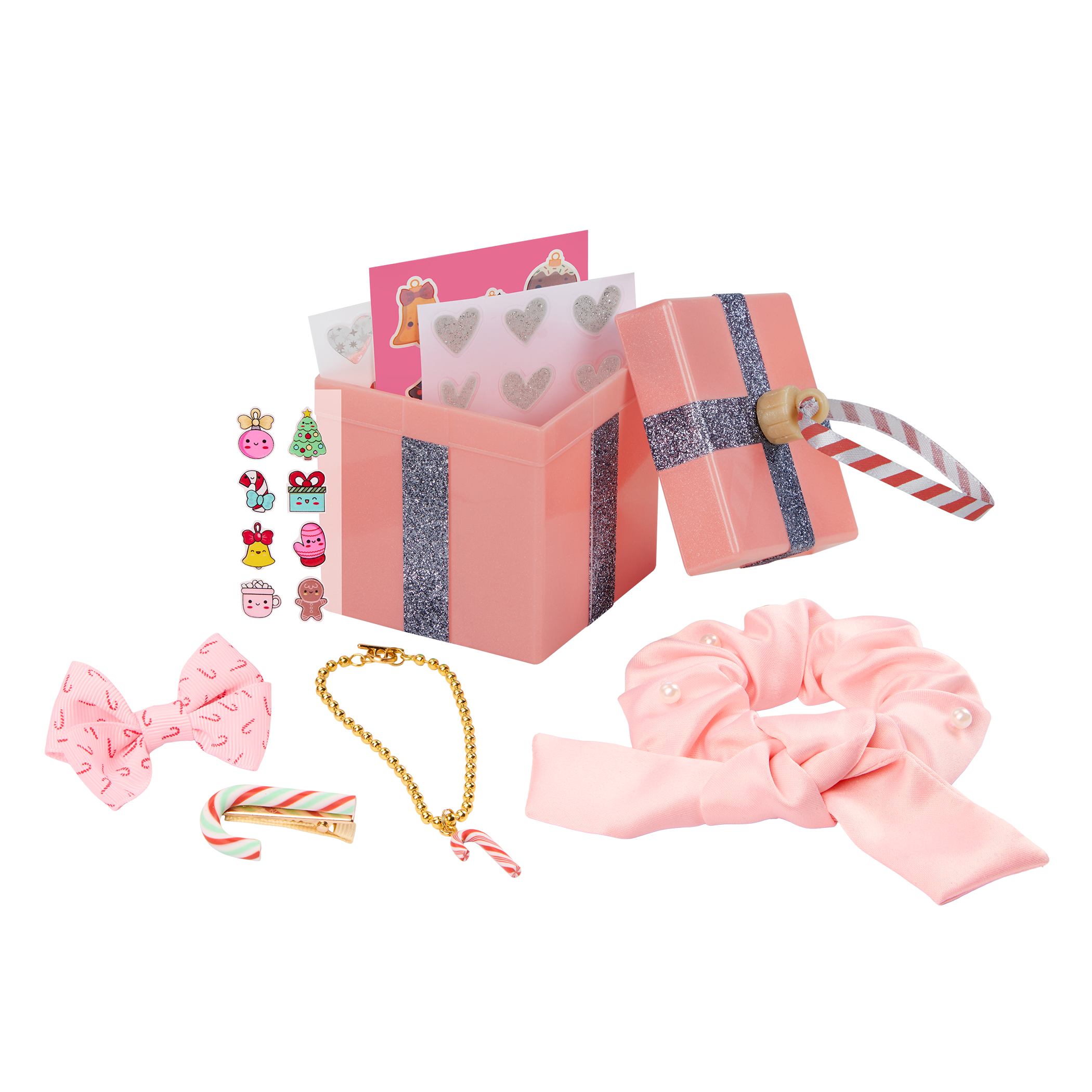 Our Generation Surprise Decorations Holiday Gift Box Series for 18-inch Dolls