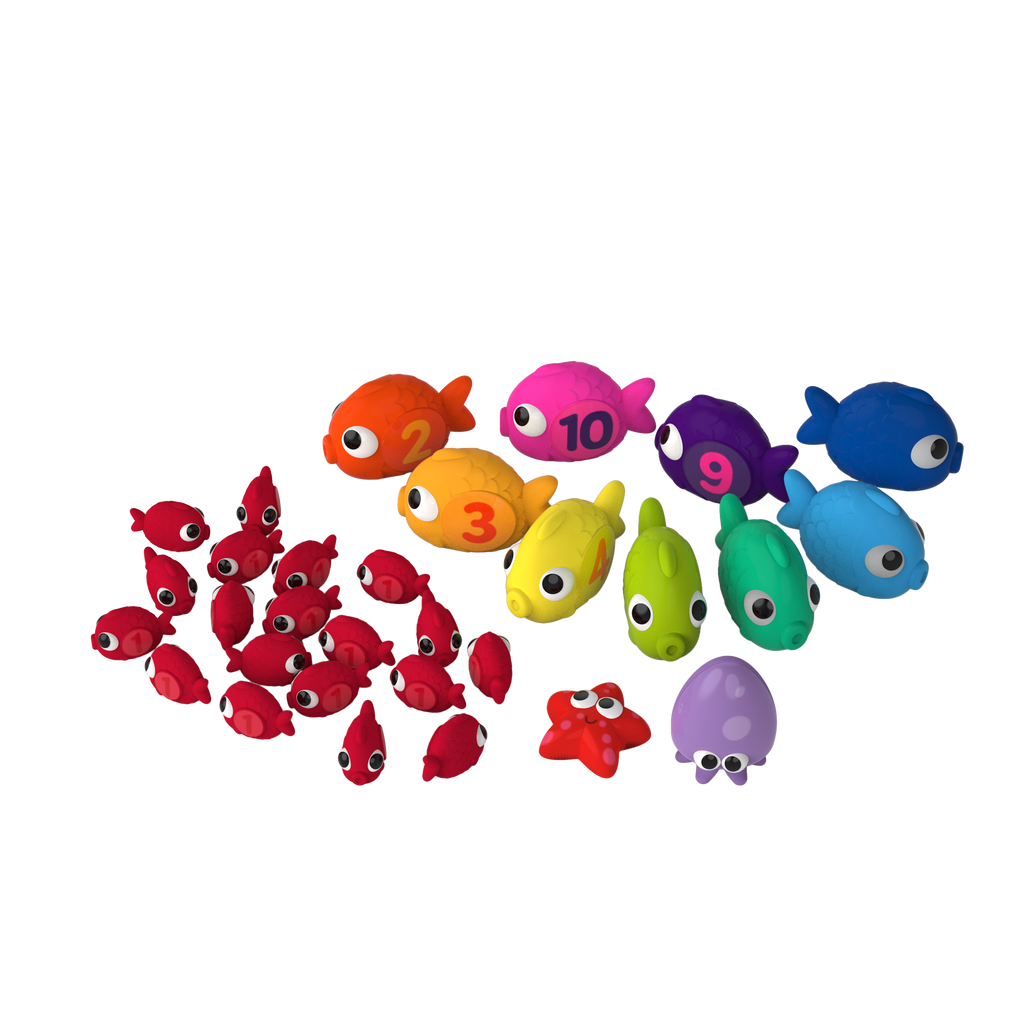 Penguin math scale toy.