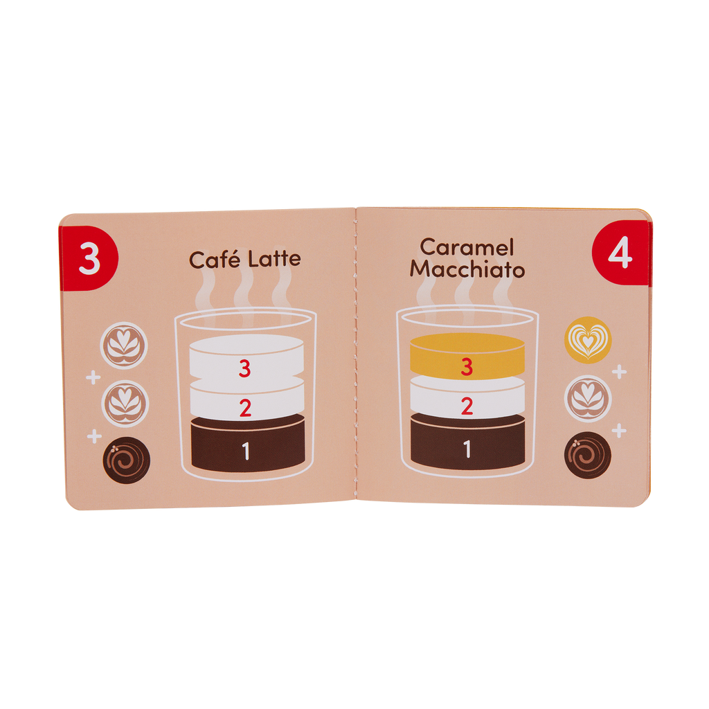 Colorful coffee maker playset.