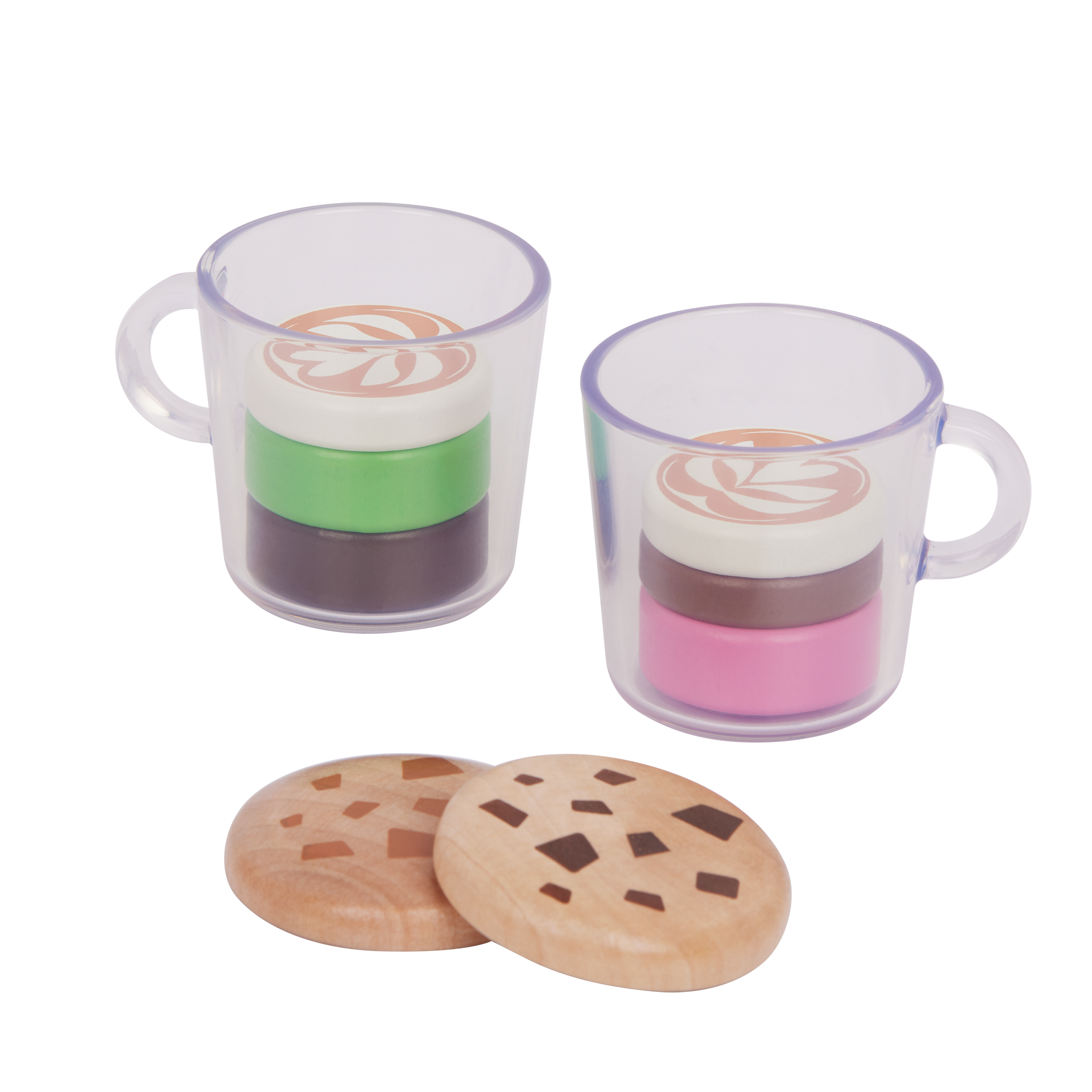 Colorful coffee maker playset.