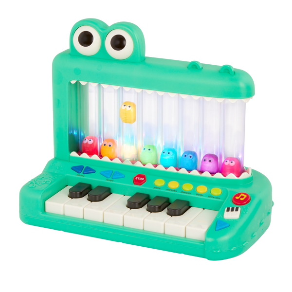 Croco Pop Piano | Crocodile Toy Keyboard | Battat – MaisonBattat