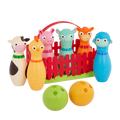 Barnyard Bowling Set with Carrier