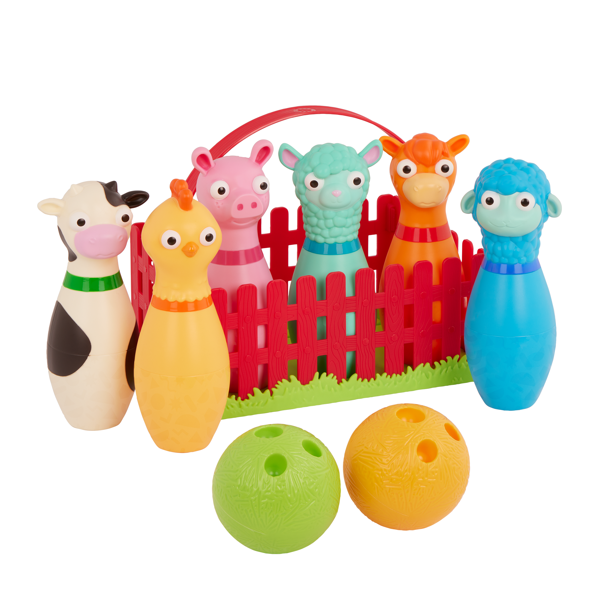 Barnyard Bowling Set with Carrier