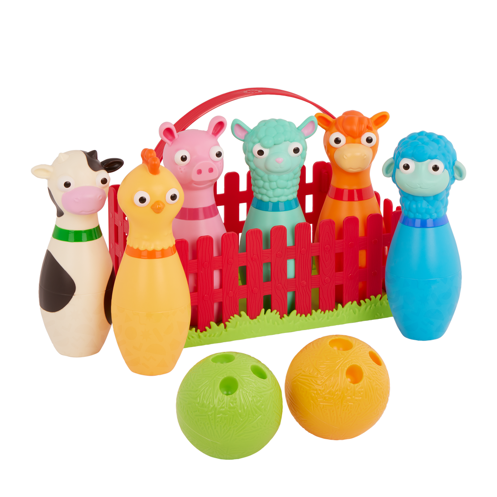Barnyard Bowling Set with Carrier