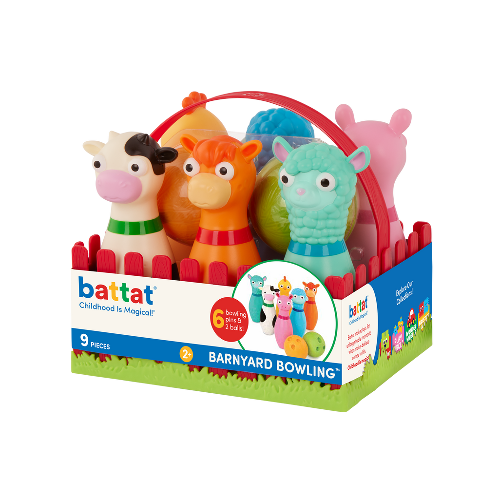Barnyard Bowling Set with Carrier