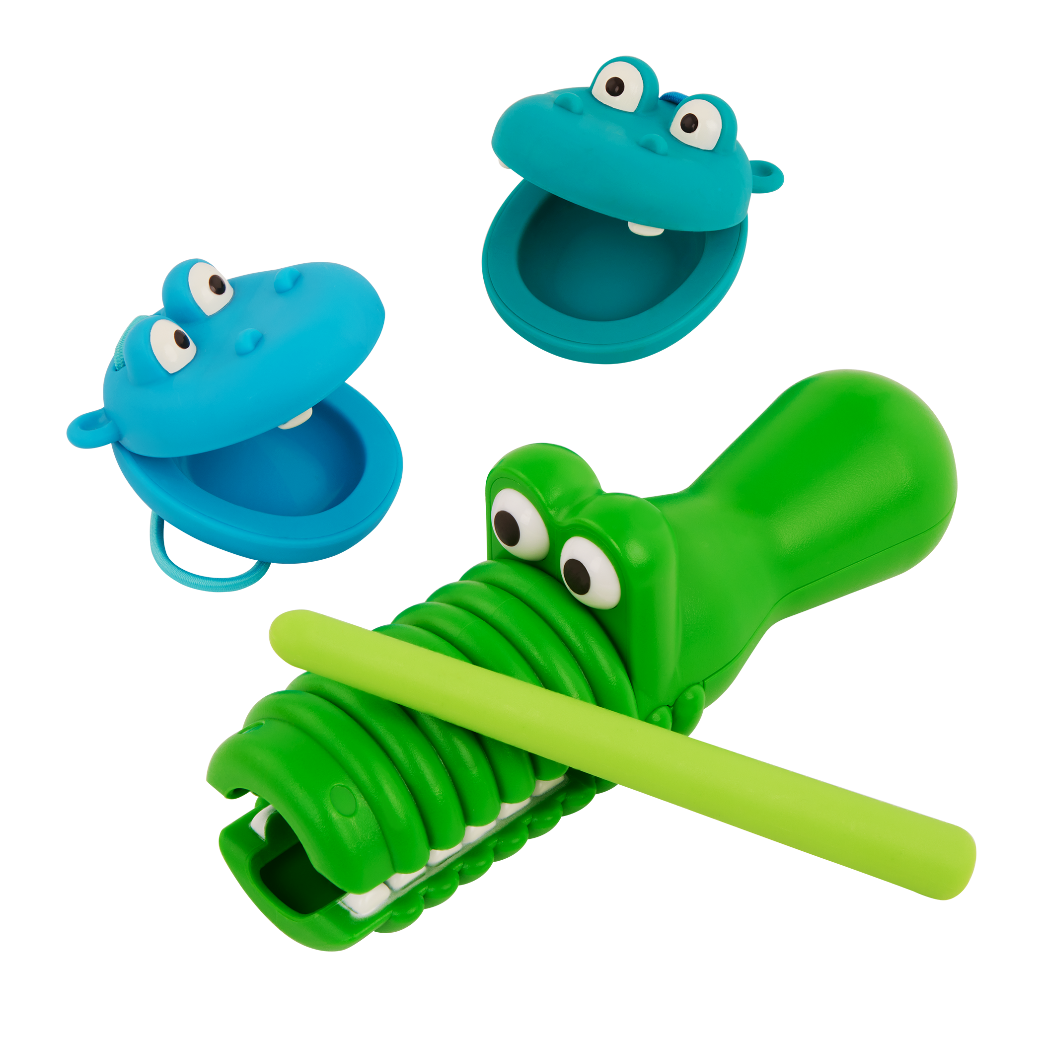 Percussion set in drum storage case with strap