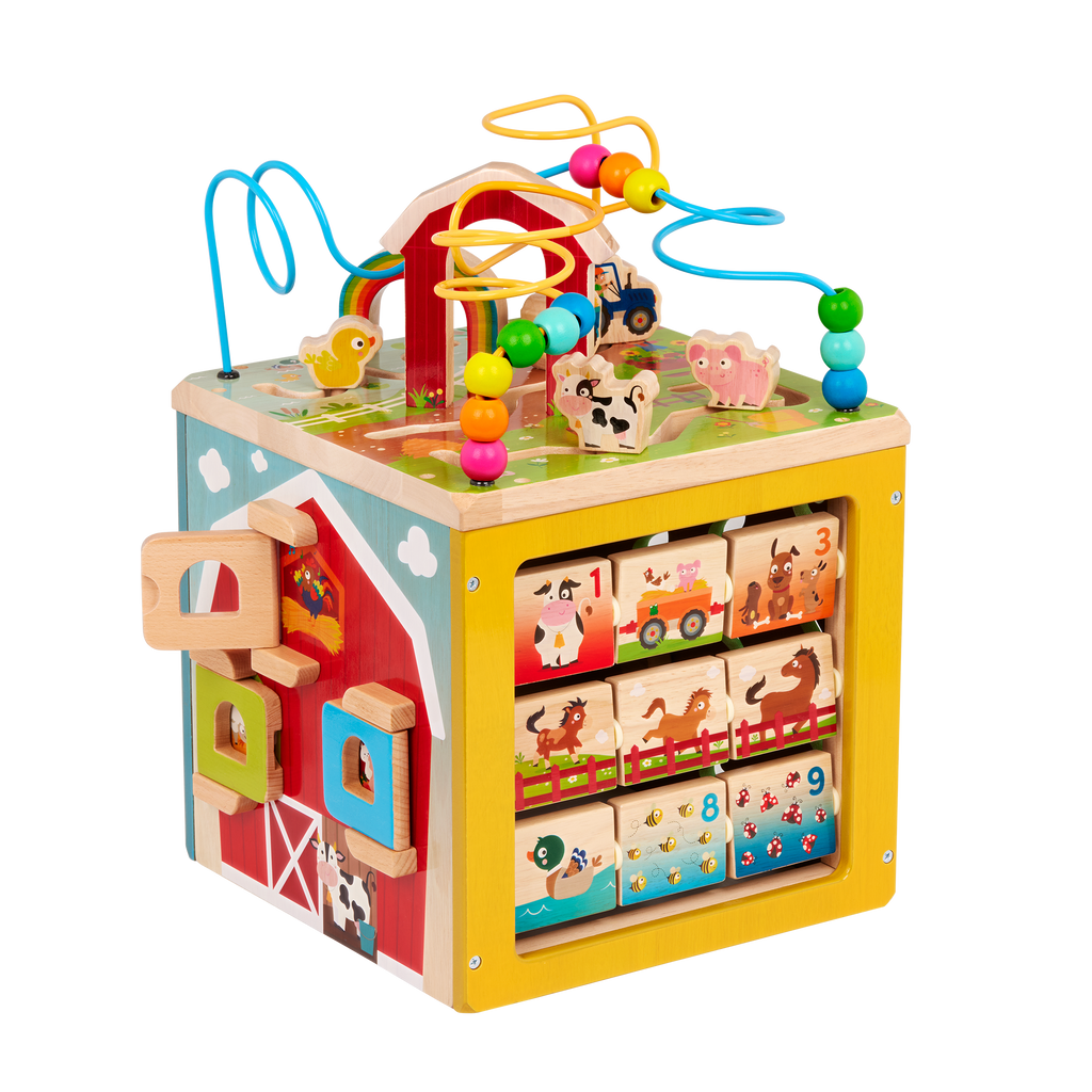 Barnyard Activity Cube