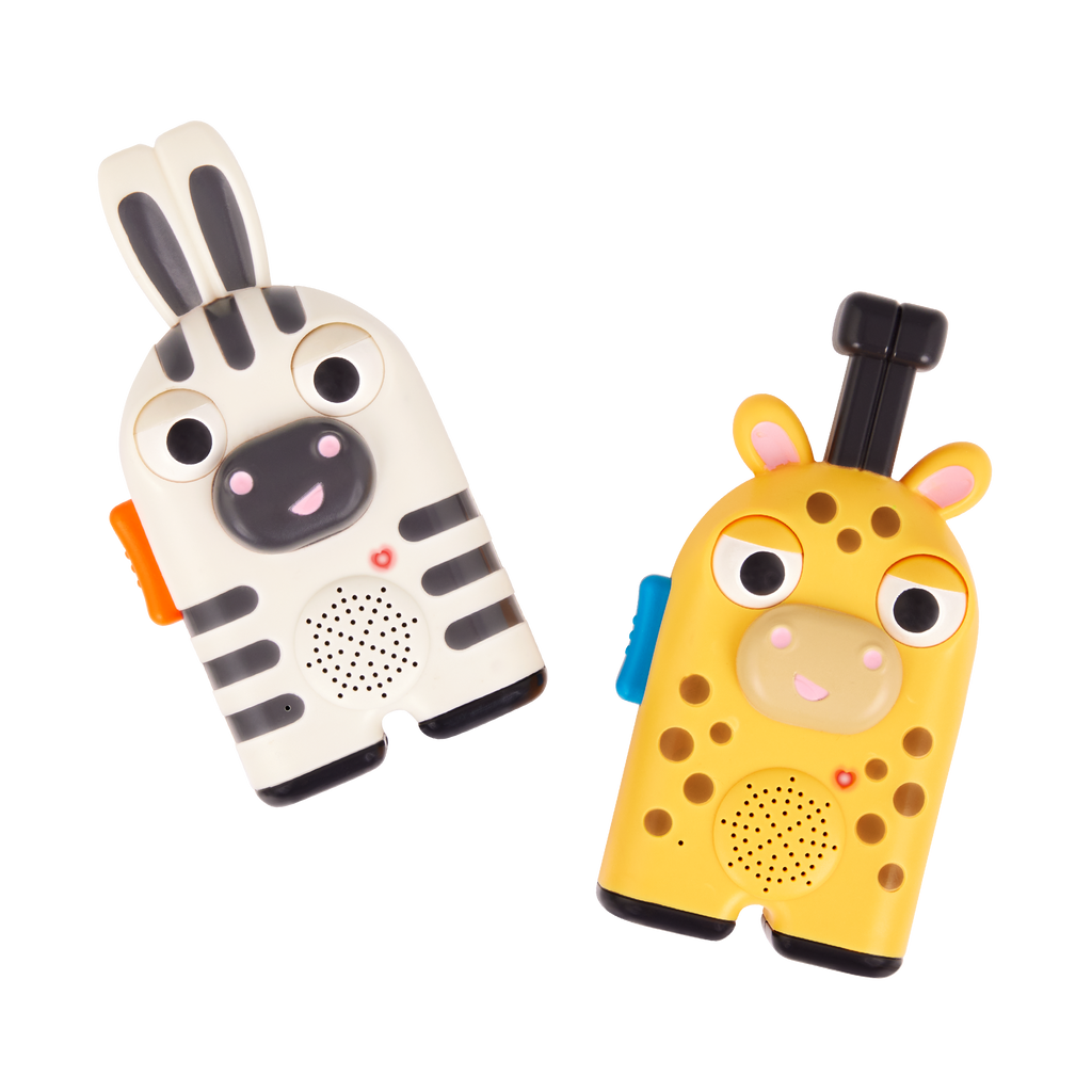 Zebra and Giraffe Walkie Talkies