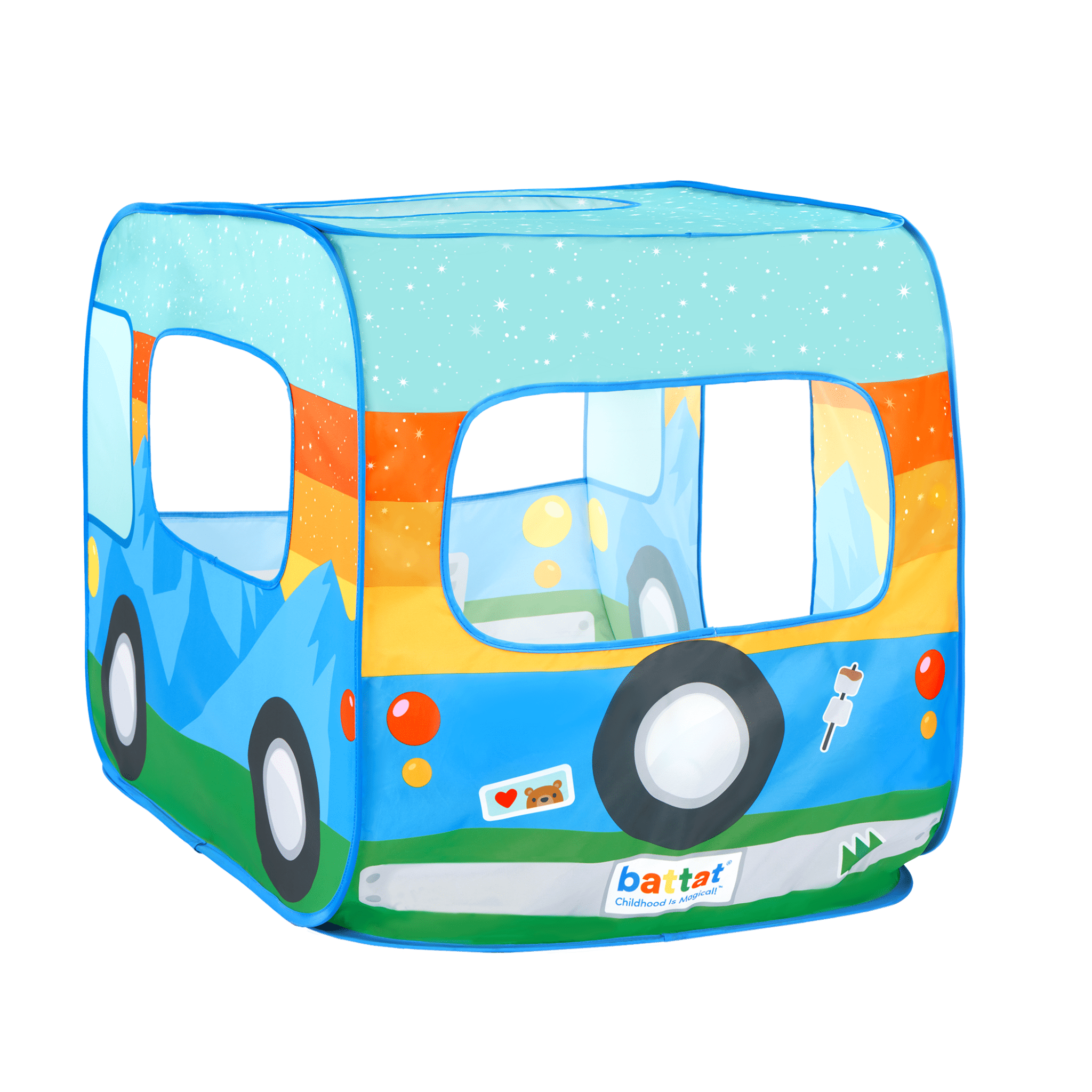 Happy Camper Pop-Up Tent | Play Tent & Camping Toys