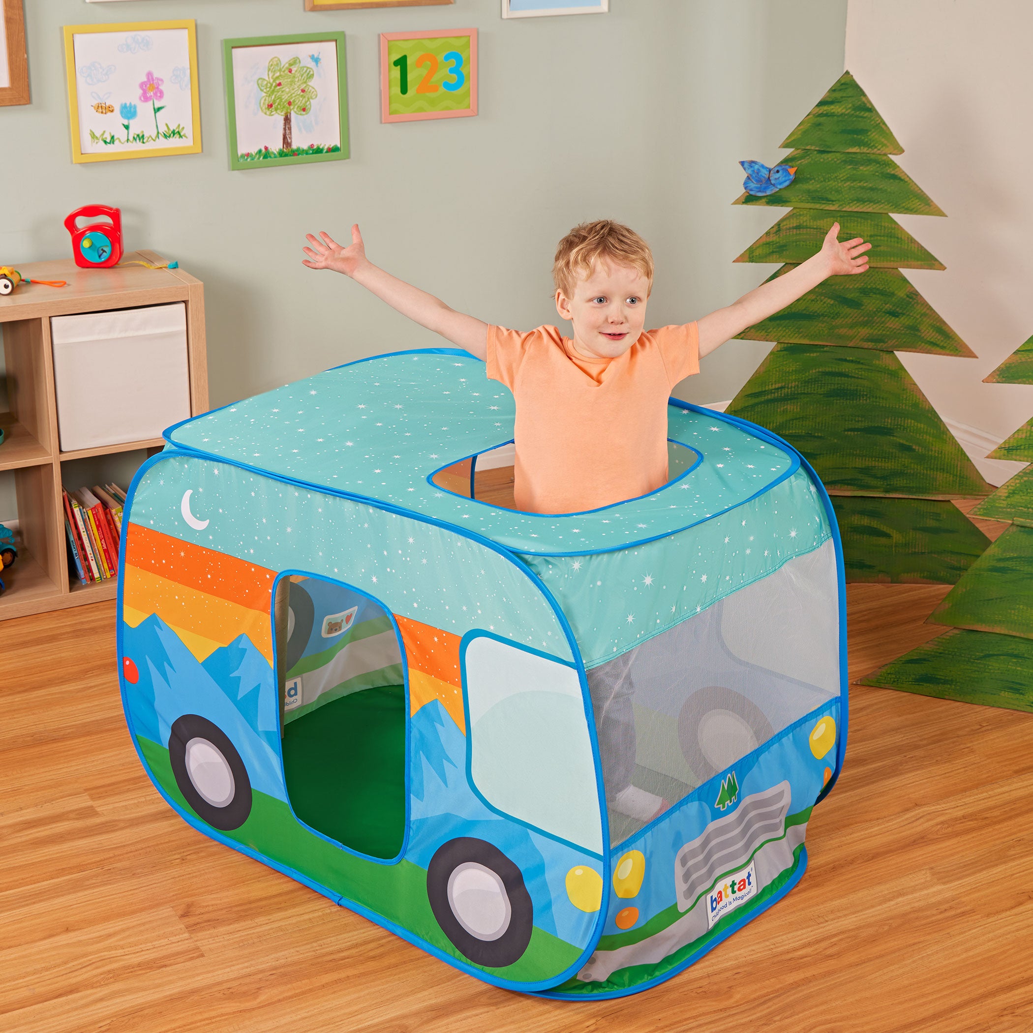 Pop Up Camper Tent with accessories