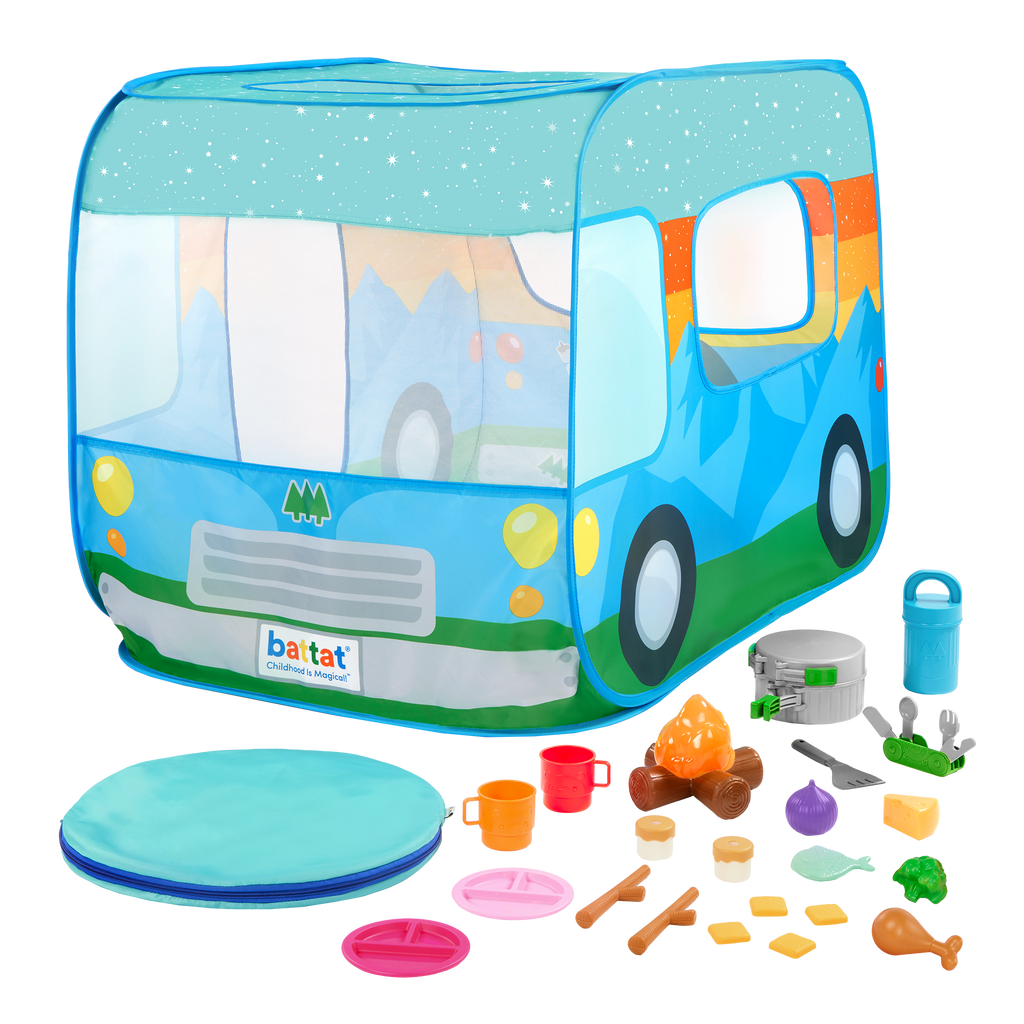 Pop Up Camper Tent with accessories