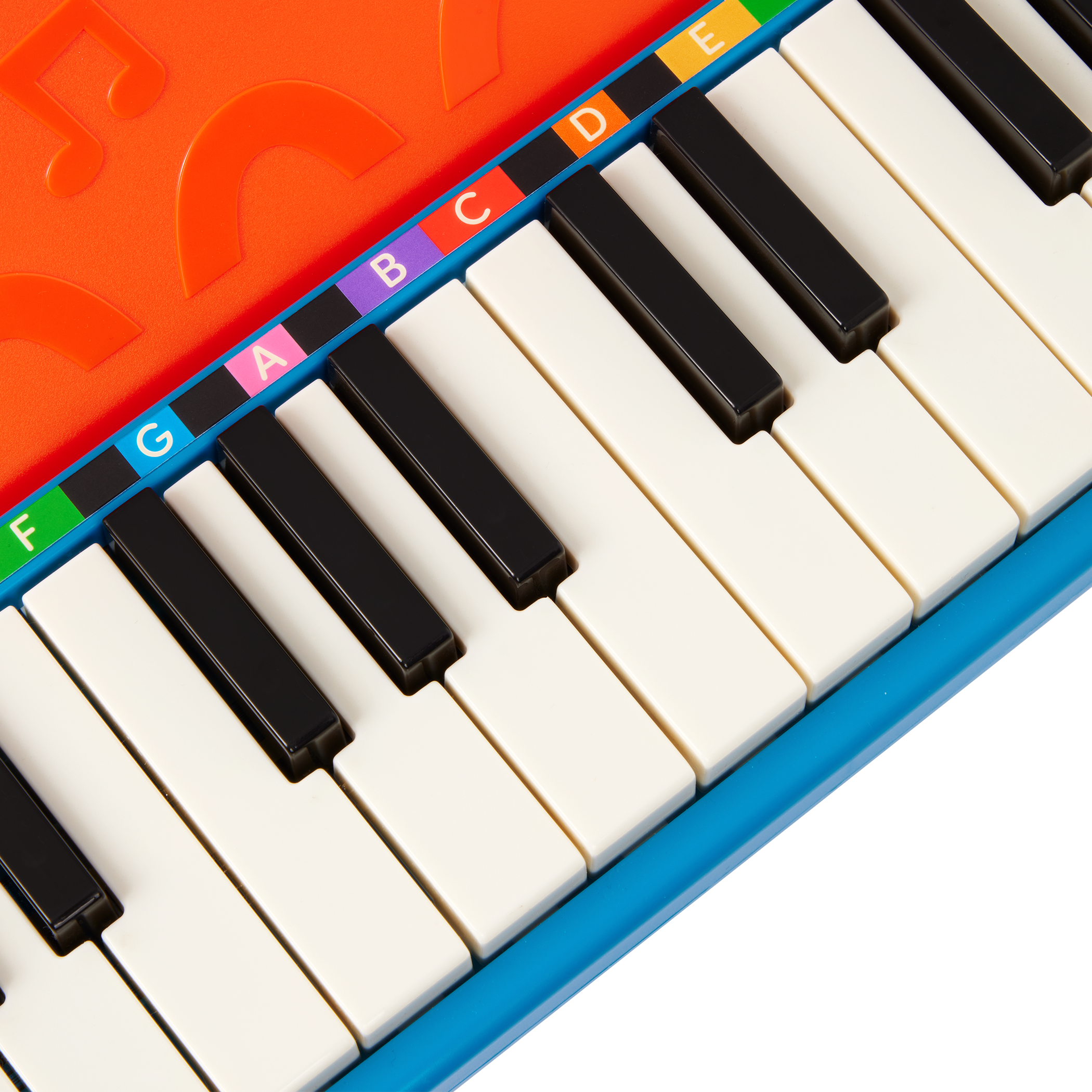 Toy piano and songsheet