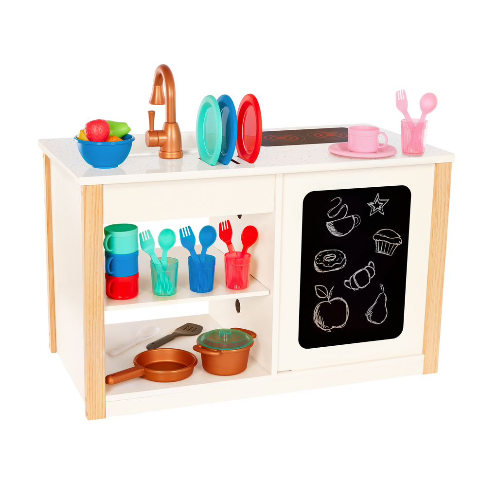 Pretend kitchen set